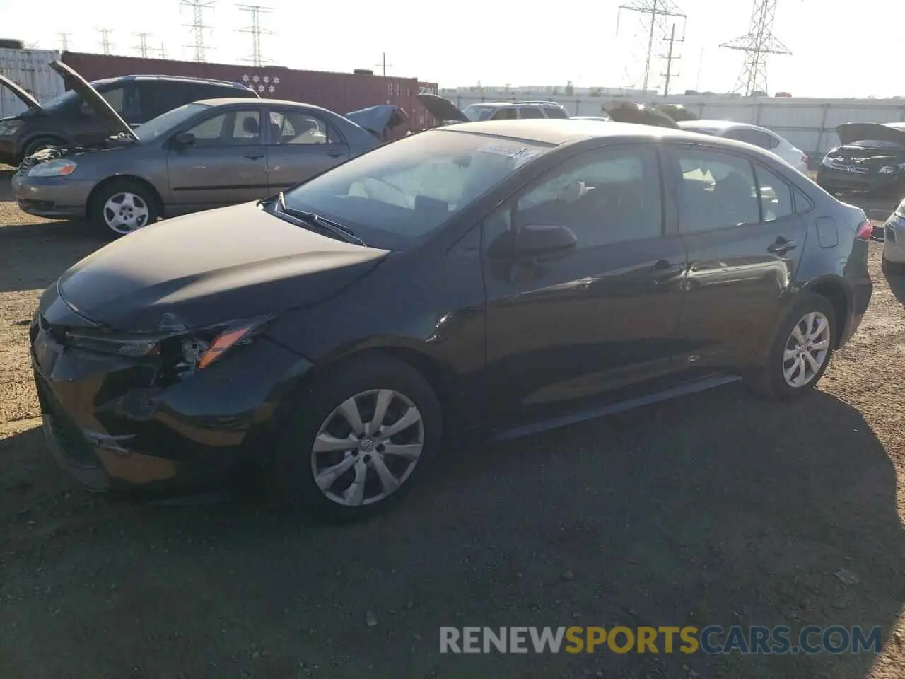 1 Photograph of a damaged car JTDEPMAE4NJ192656 TOYOTA COROLLA 2022