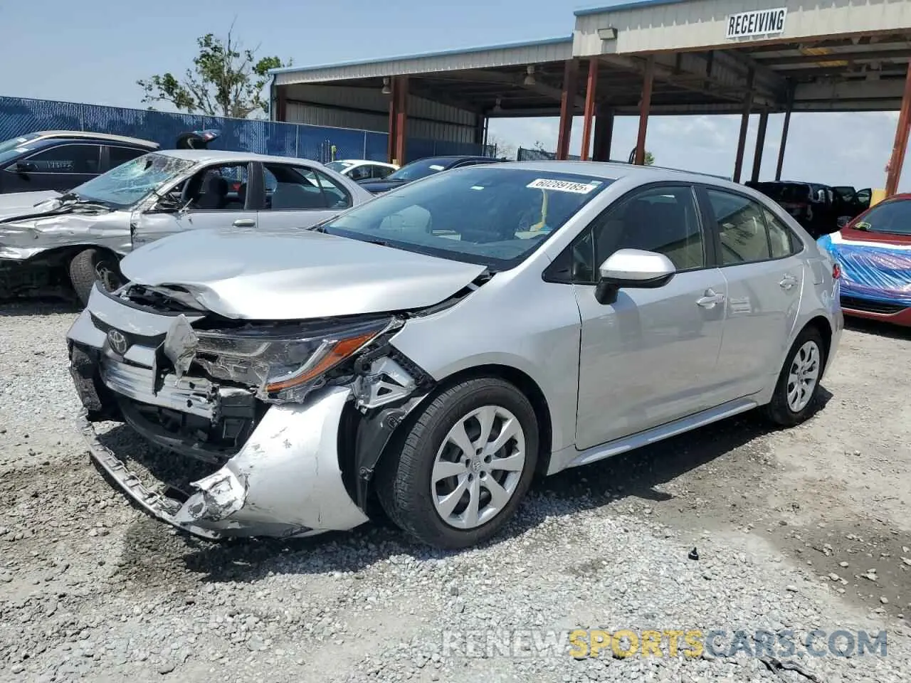 1 Photograph of a damaged car JTDEPMAE4NJ192818 TOYOTA COROLLA 2022