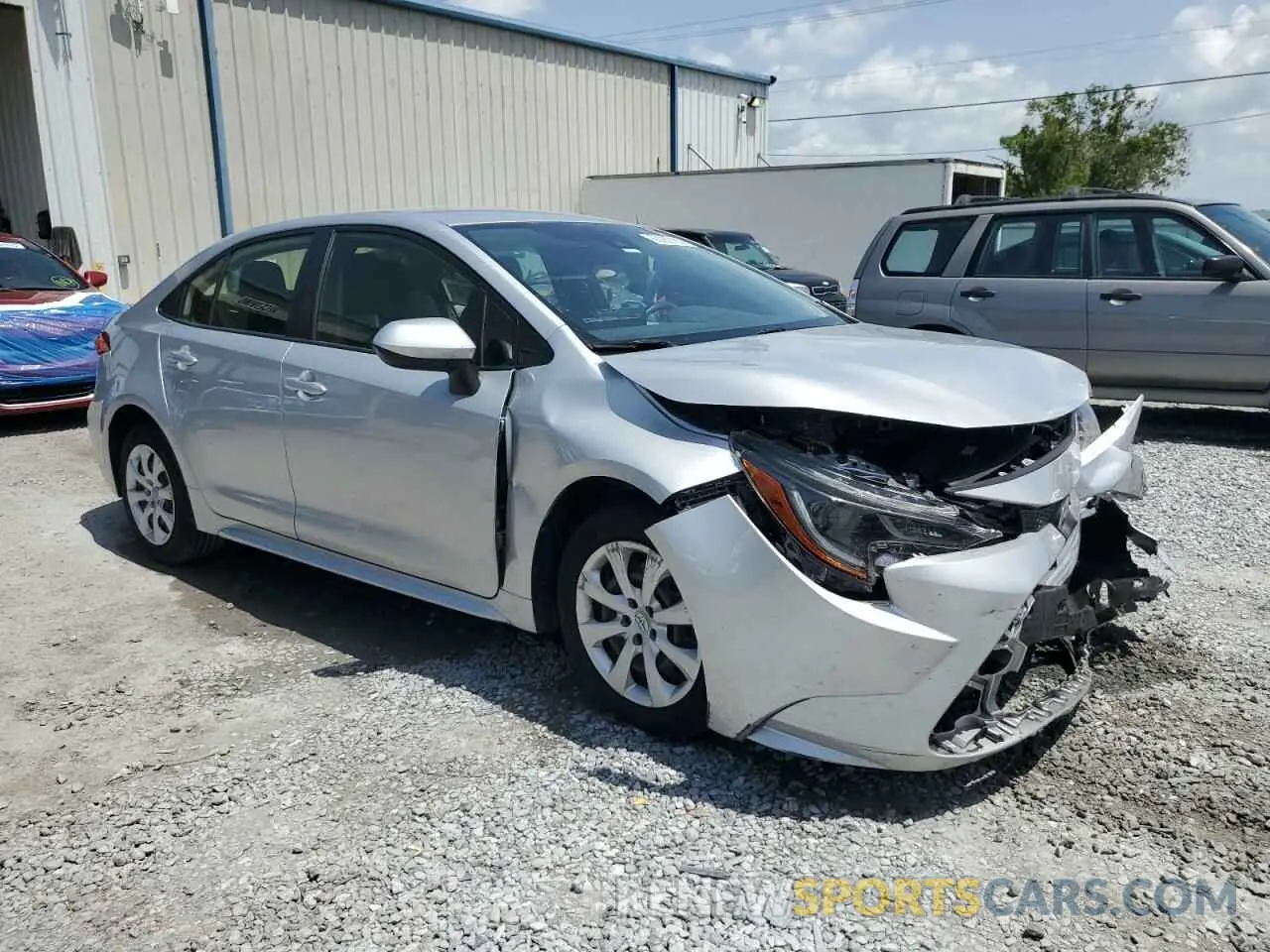 4 Photograph of a damaged car JTDEPMAE4NJ192818 TOYOTA COROLLA 2022