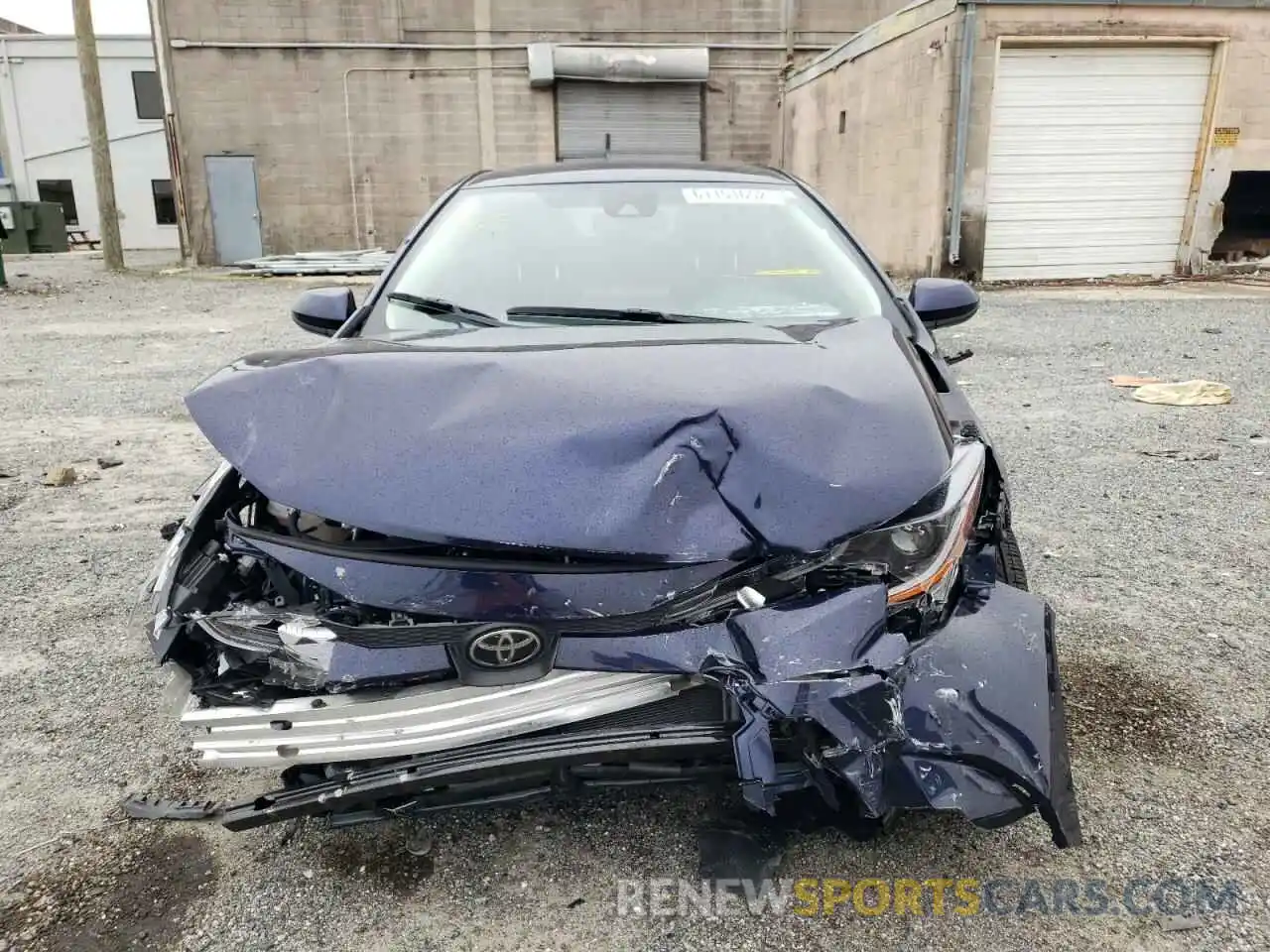 9 Photograph of a damaged car JTDEPMAE4NJ196593 TOYOTA COROLLA 2022