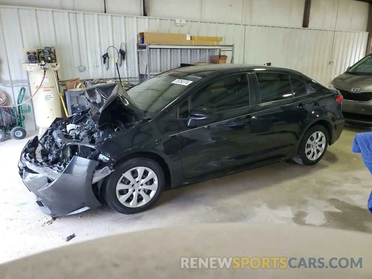 1 Photograph of a damaged car JTDEPMAE4NJ196903 TOYOTA COROLLA 2022