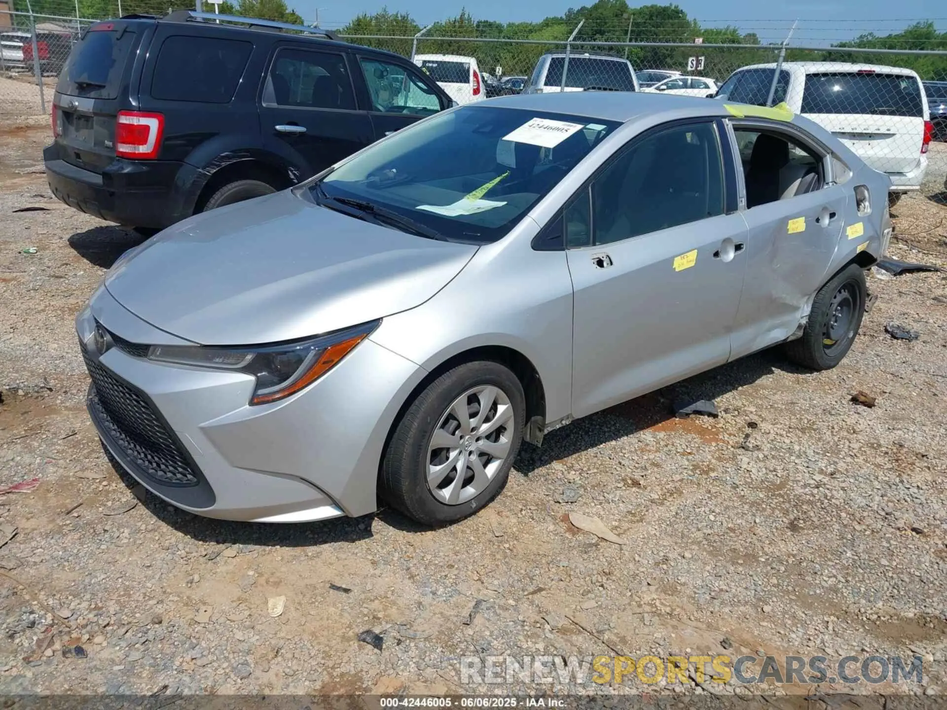2 Photograph of a damaged car JTDEPMAE4NJ198747 TOYOTA COROLLA 2022