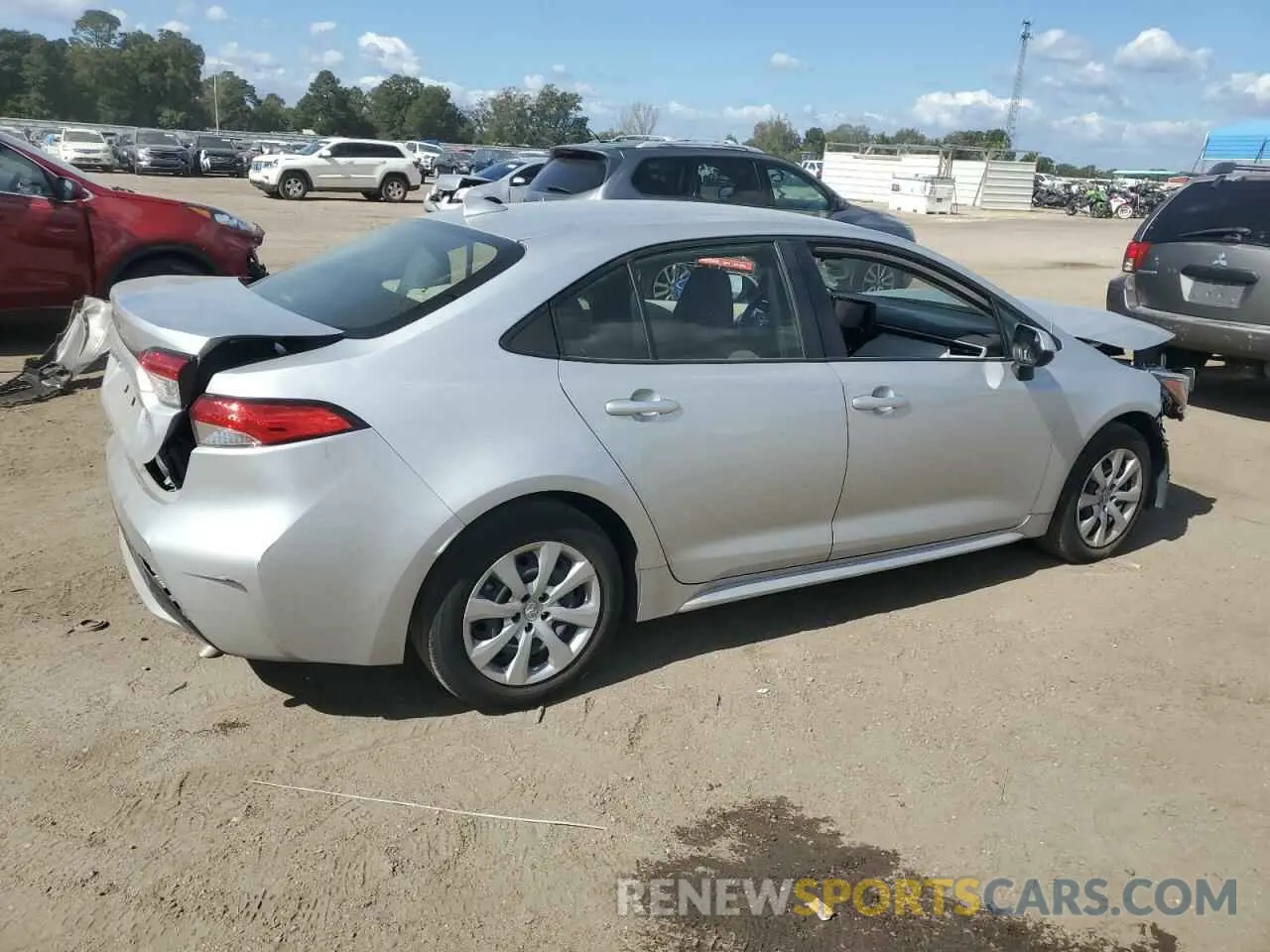 3 Photograph of a damaged car JTDEPMAE4NJ199011 TOYOTA COROLLA 2022