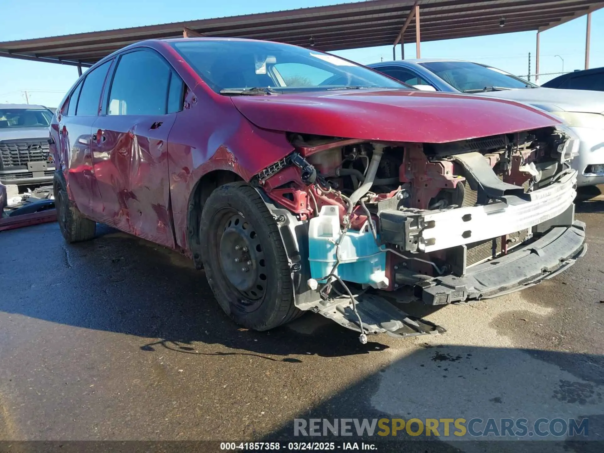 21 Photograph of a damaged car JTDEPMAE4NJ203719 TOYOTA COROLLA 2022