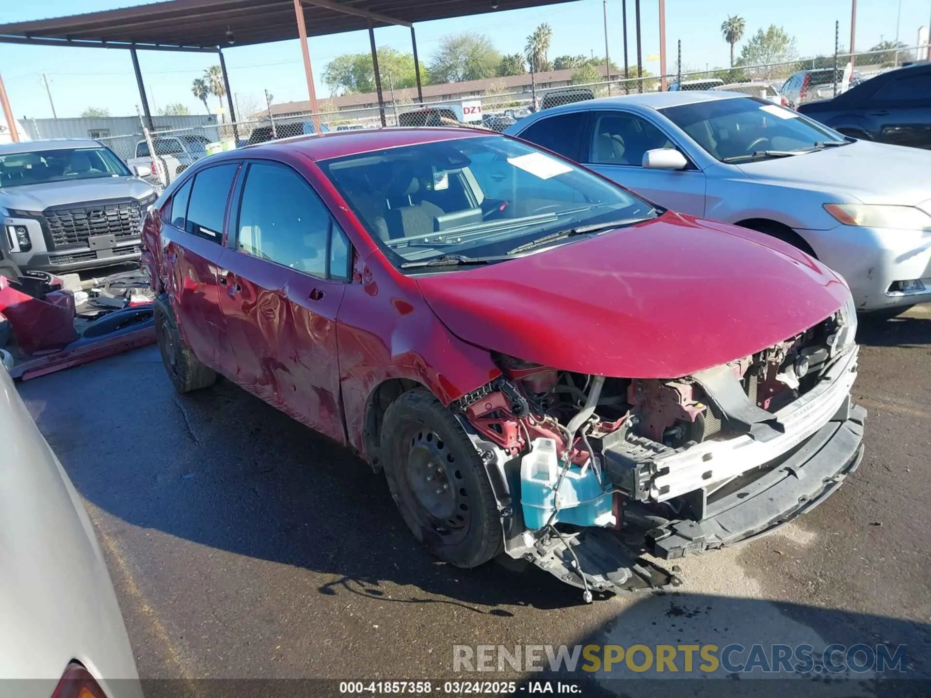 6 Photograph of a damaged car JTDEPMAE4NJ203719 TOYOTA COROLLA 2022