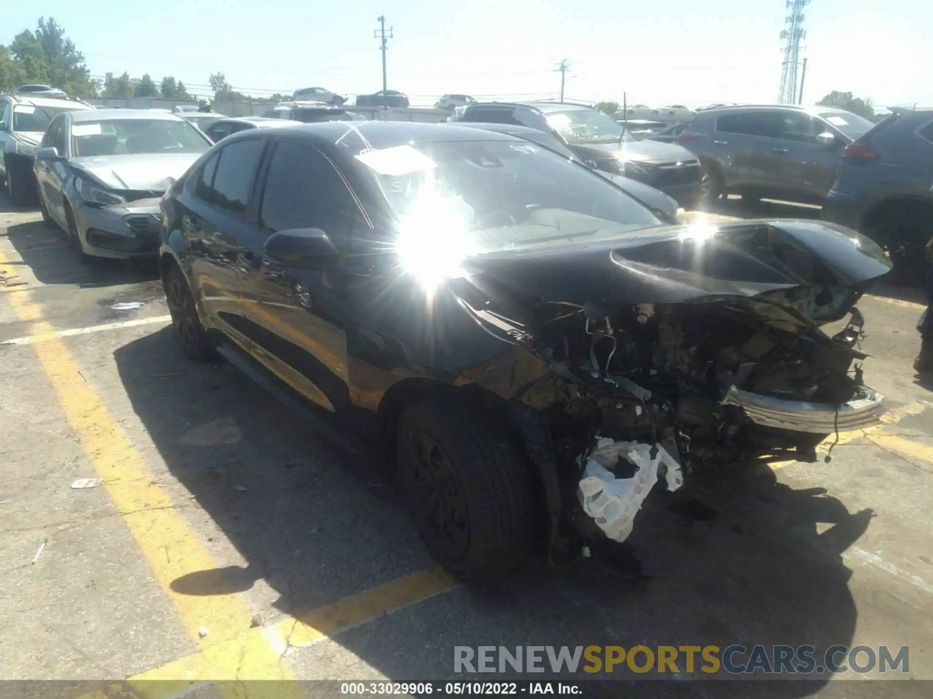 1 Photograph of a damaged car JTDEPMAE4NJ208371 TOYOTA COROLLA 2022