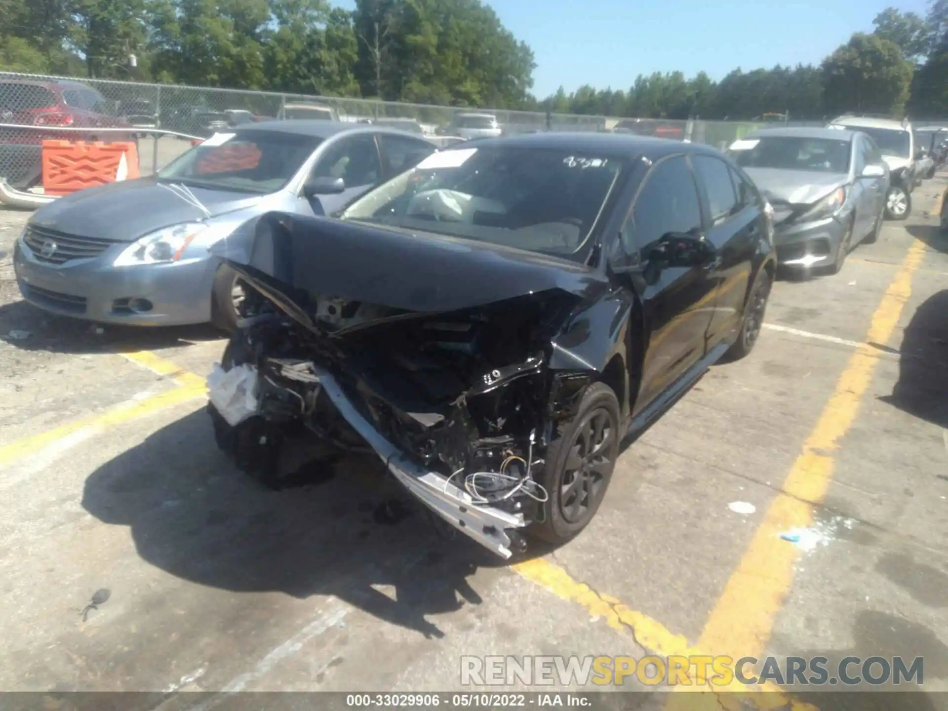 2 Photograph of a damaged car JTDEPMAE4NJ208371 TOYOTA COROLLA 2022