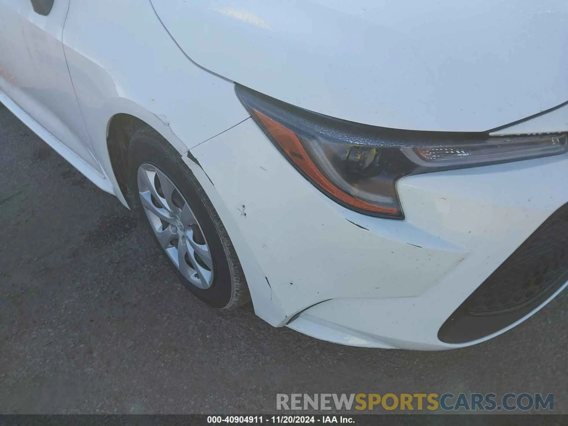 6 Photograph of a damaged car JTDEPMAE4NJ208662 TOYOTA COROLLA 2022