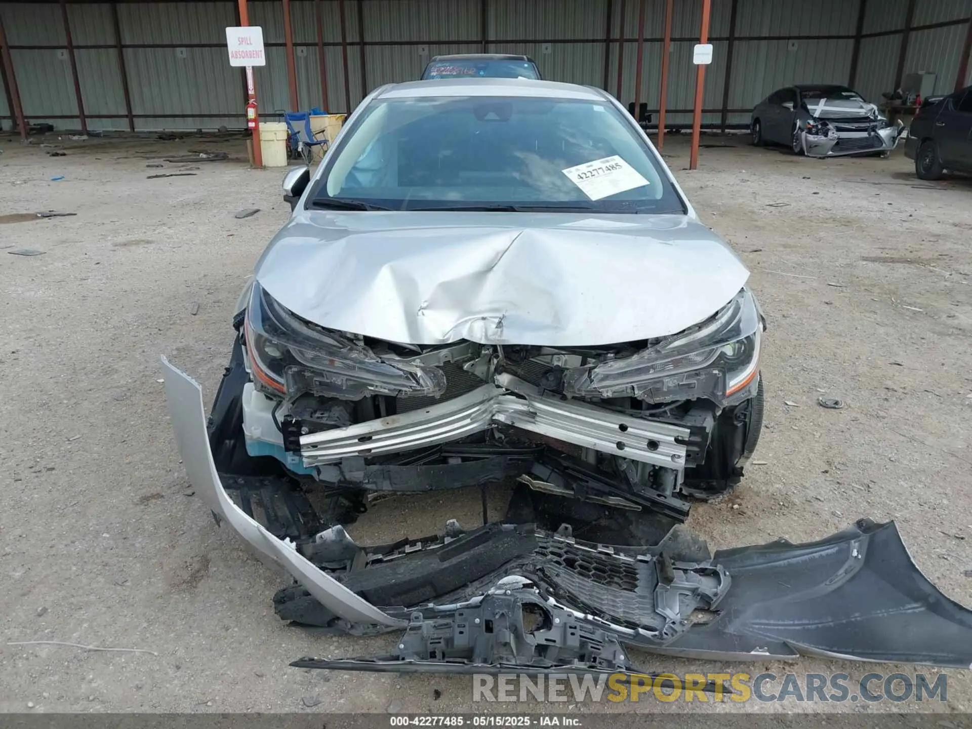 12 Photograph of a damaged car JTDEPMAE4NJ211710 TOYOTA COROLLA 2022