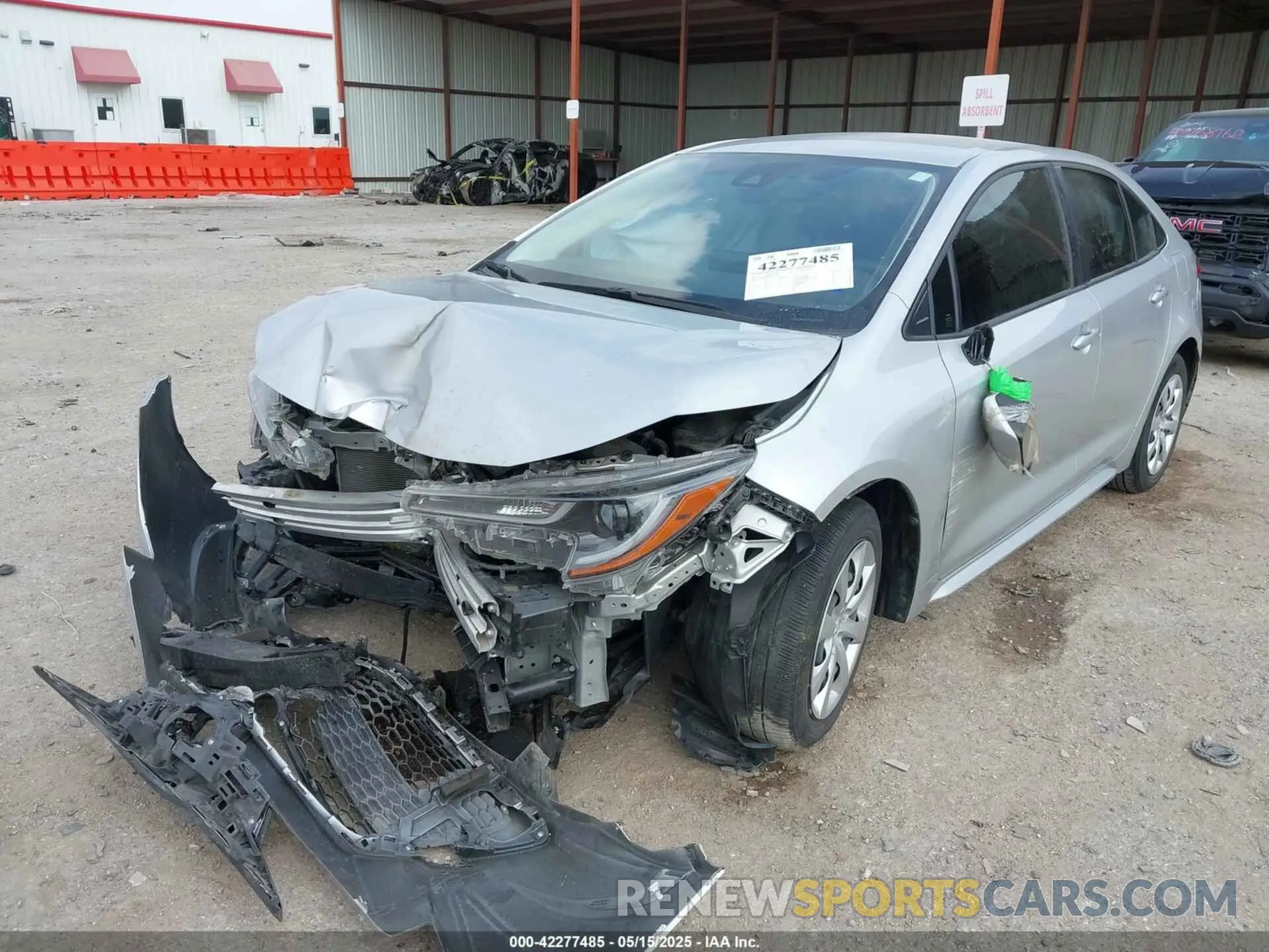 2 Photograph of a damaged car JTDEPMAE4NJ211710 TOYOTA COROLLA 2022