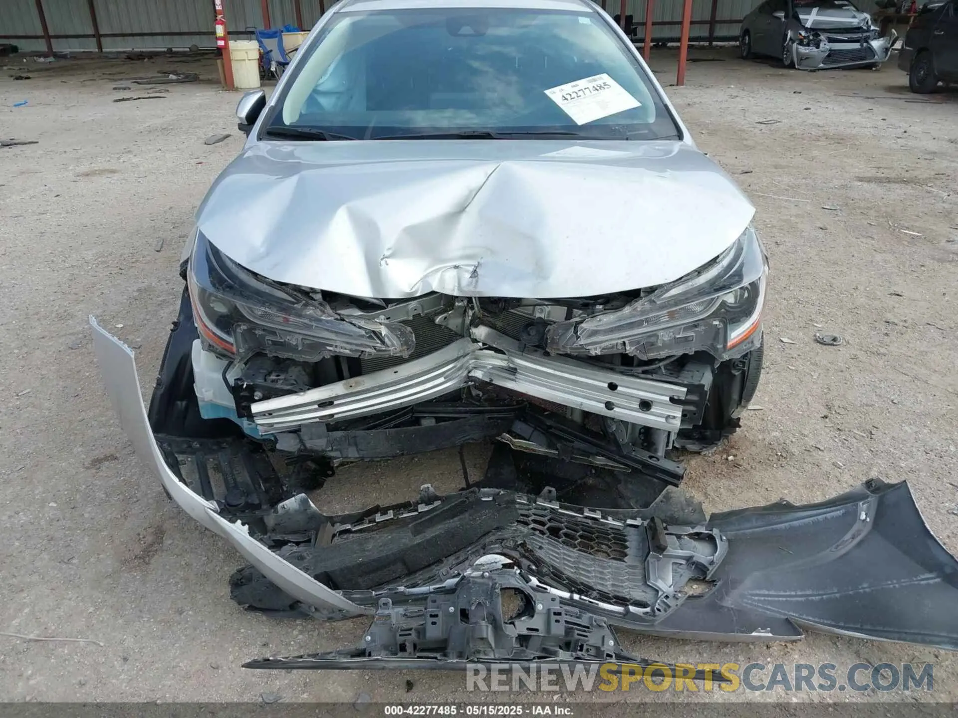 6 Photograph of a damaged car JTDEPMAE4NJ211710 TOYOTA COROLLA 2022