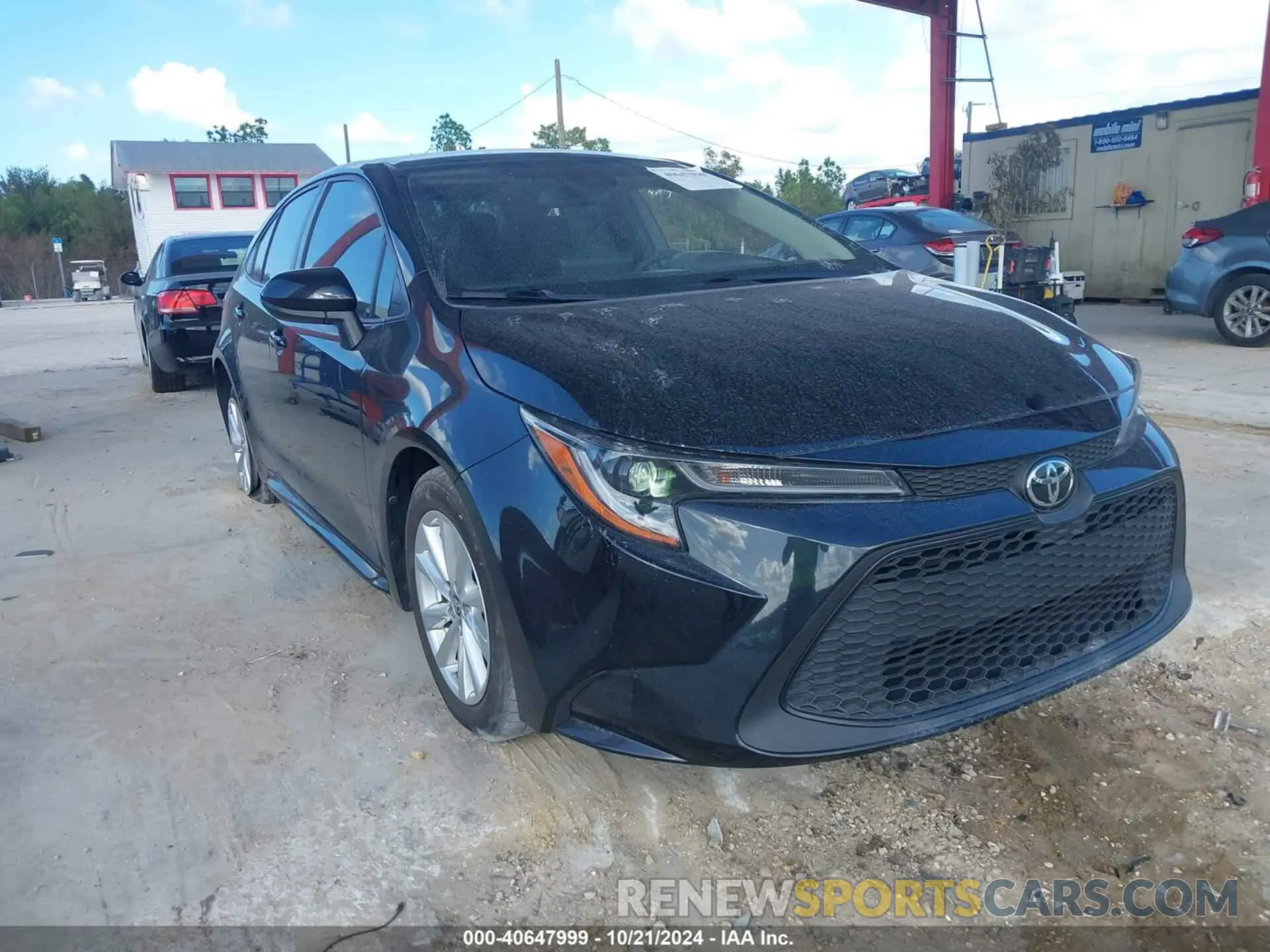 1 Photograph of a damaged car JTDEPMAE4NJ213490 TOYOTA COROLLA 2022