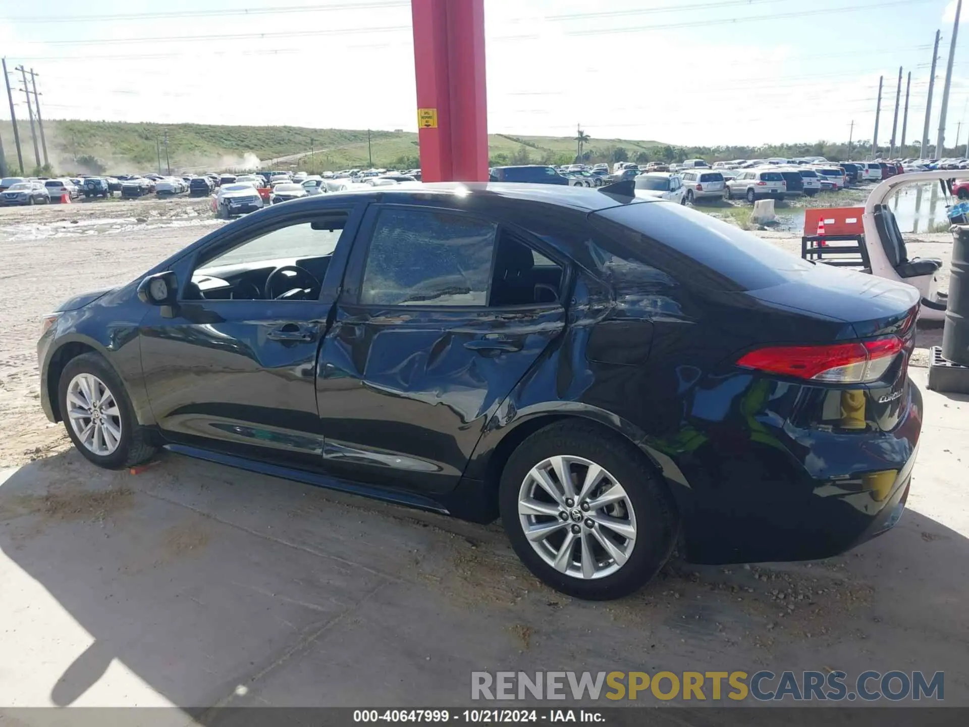 14 Photograph of a damaged car JTDEPMAE4NJ213490 TOYOTA COROLLA 2022