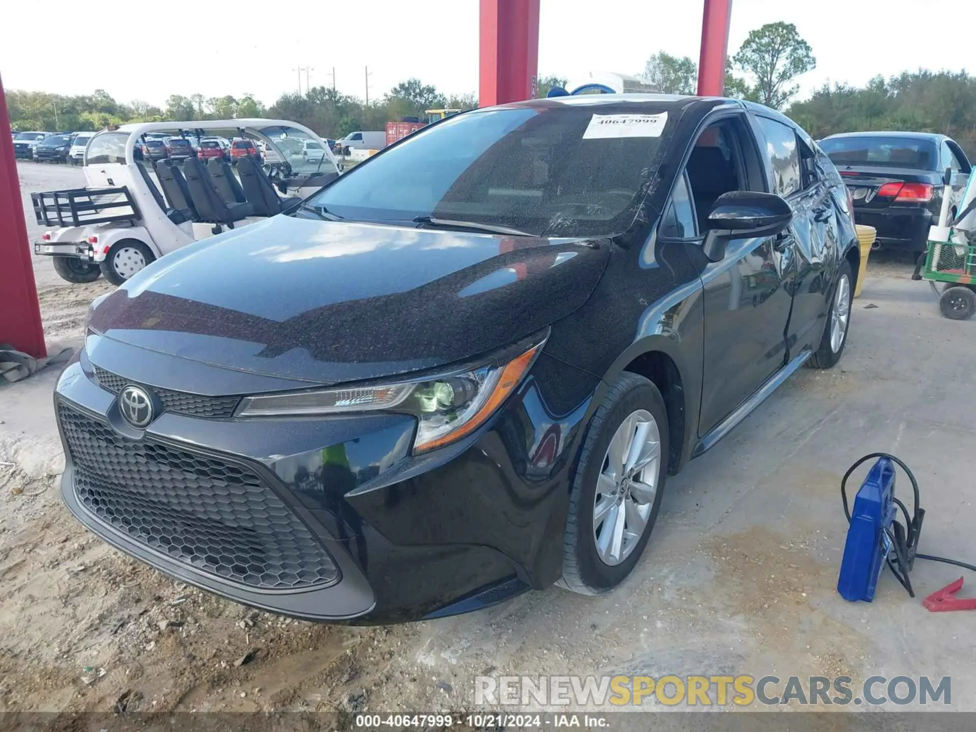 2 Photograph of a damaged car JTDEPMAE4NJ213490 TOYOTA COROLLA 2022