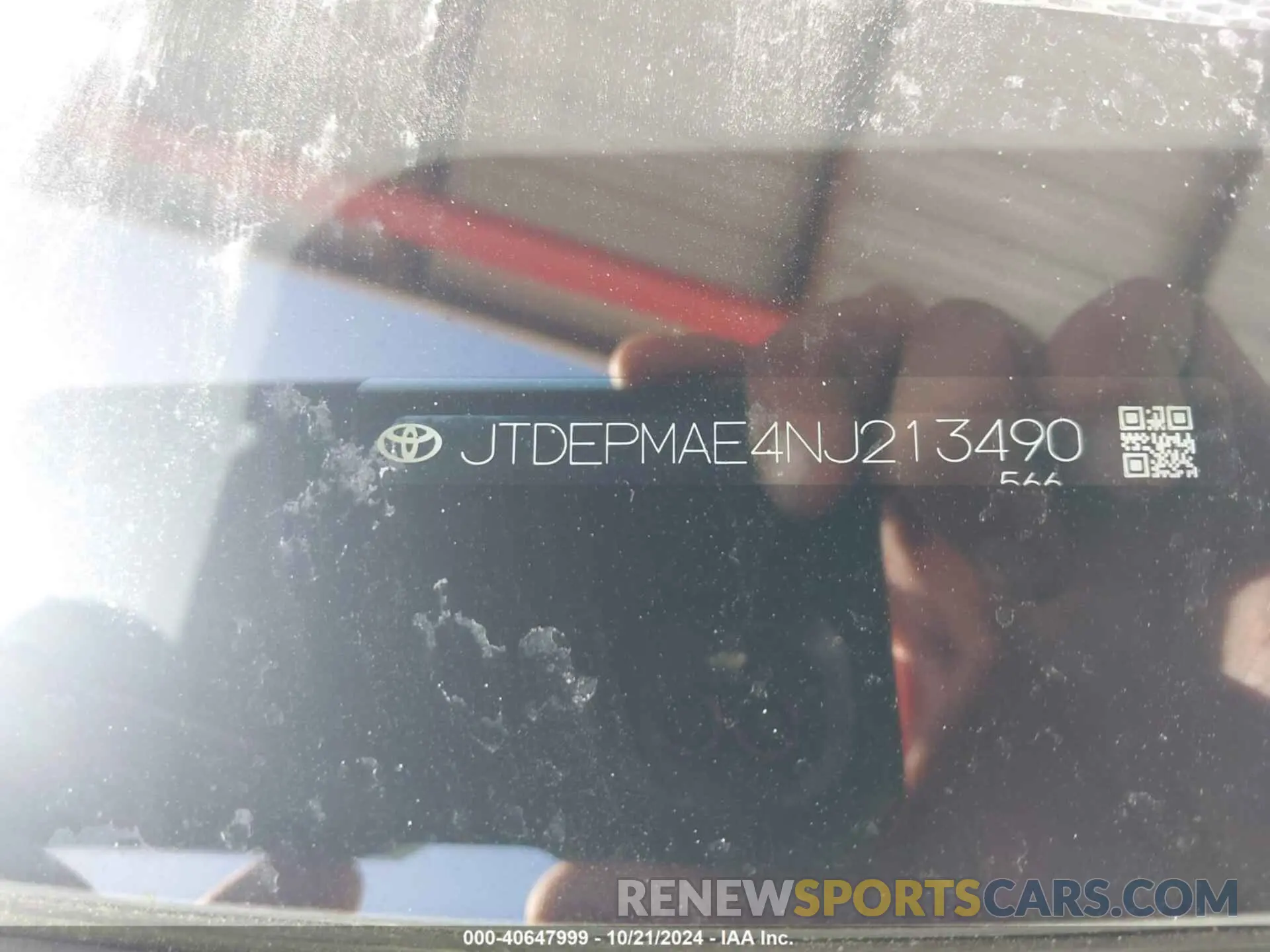 9 Photograph of a damaged car JTDEPMAE4NJ213490 TOYOTA COROLLA 2022