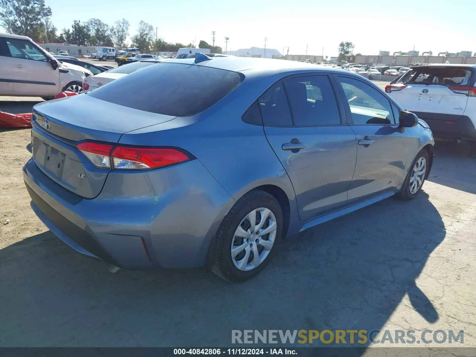4 Photograph of a damaged car JTDEPMAE4NJ214333 TOYOTA COROLLA 2022