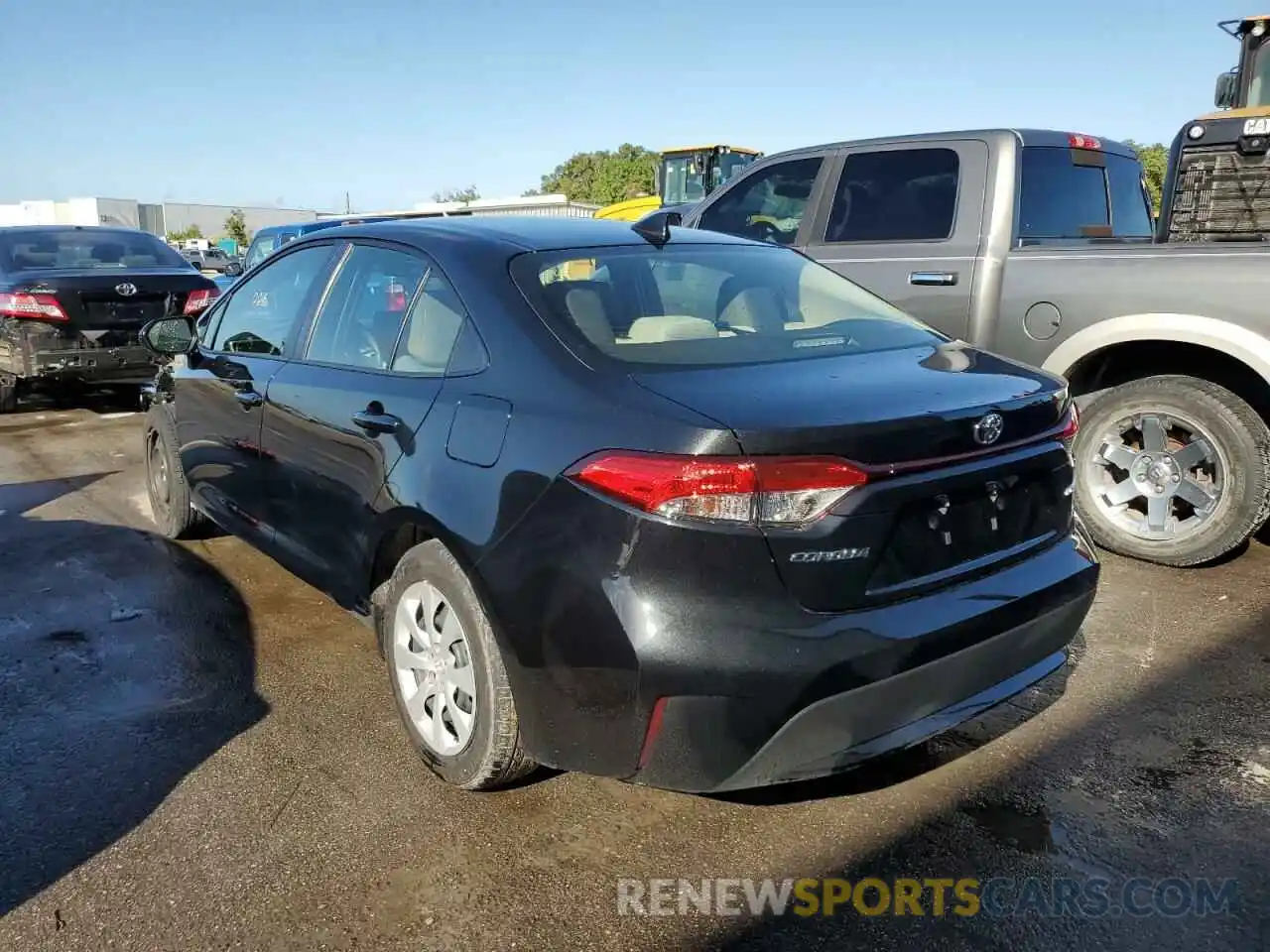 3 Photograph of a damaged car JTDEPMAE4NJ217961 TOYOTA COROLLA 2022