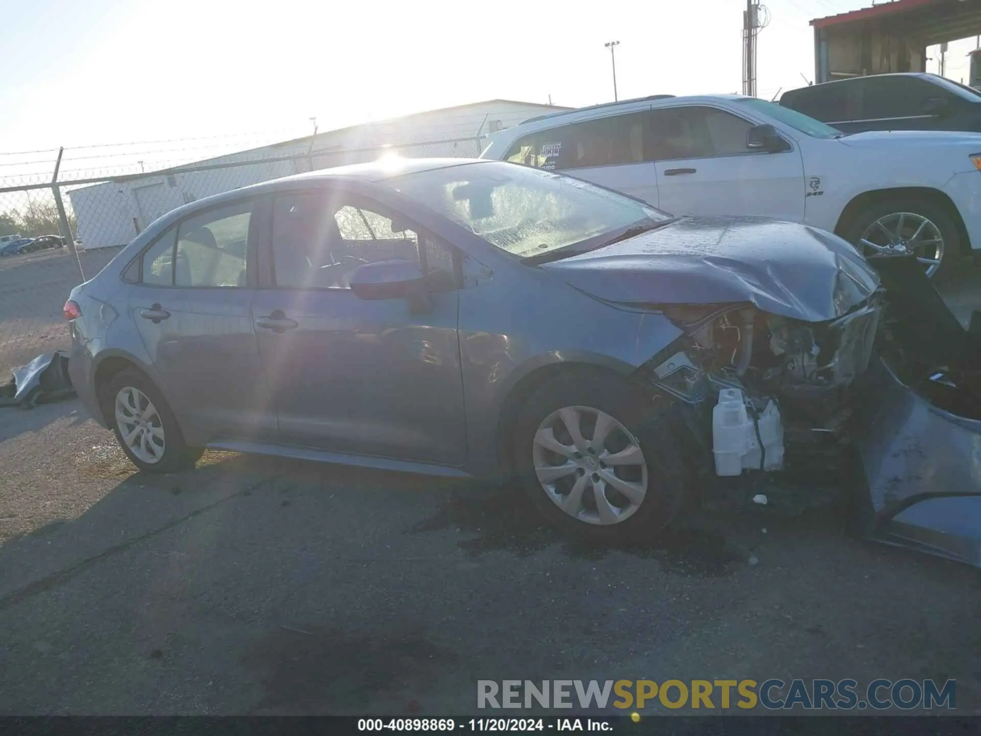 13 Photograph of a damaged car JTDEPMAE4NJ218835 TOYOTA COROLLA 2022