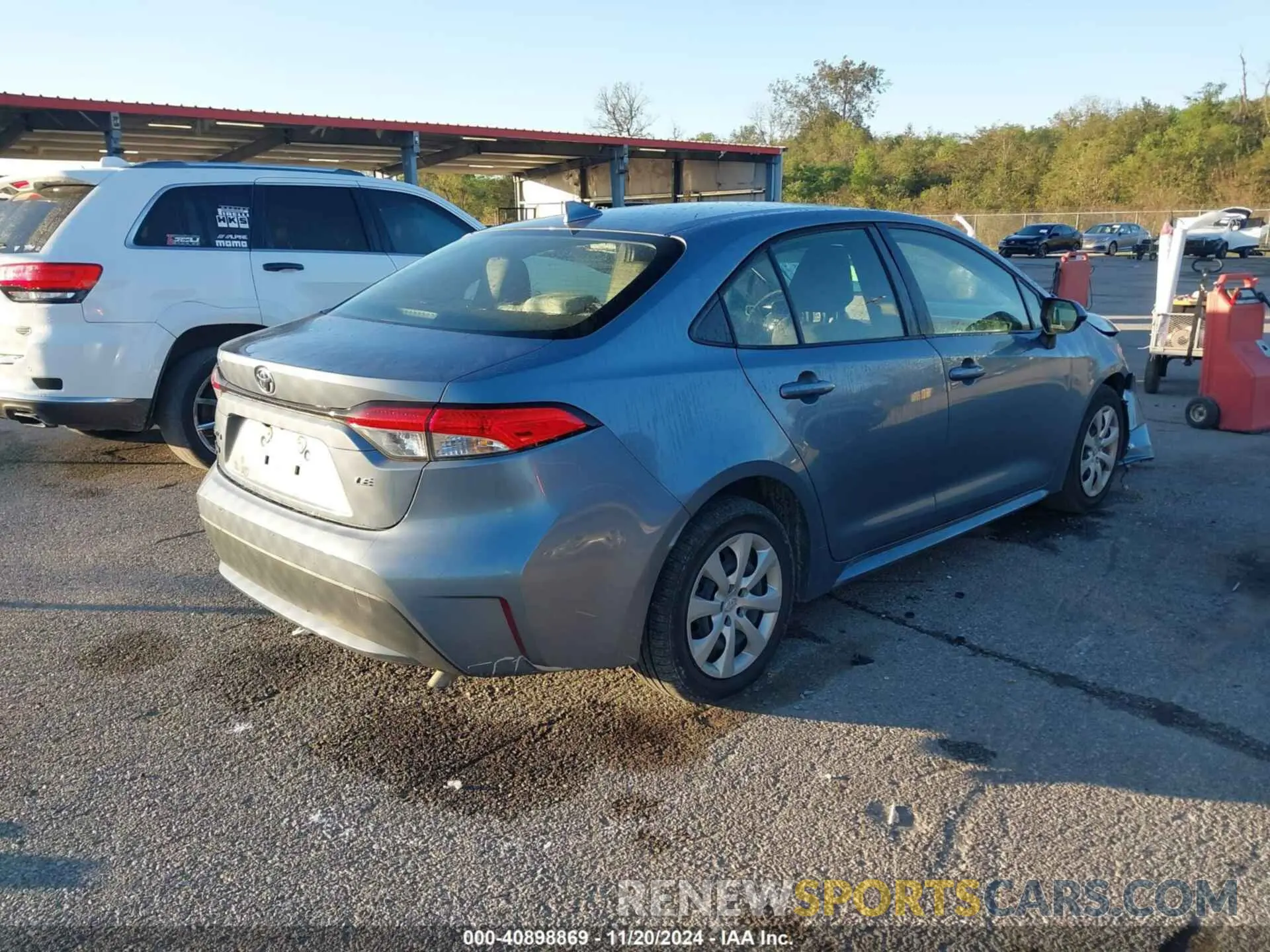 4 Photograph of a damaged car JTDEPMAE4NJ218835 TOYOTA COROLLA 2022