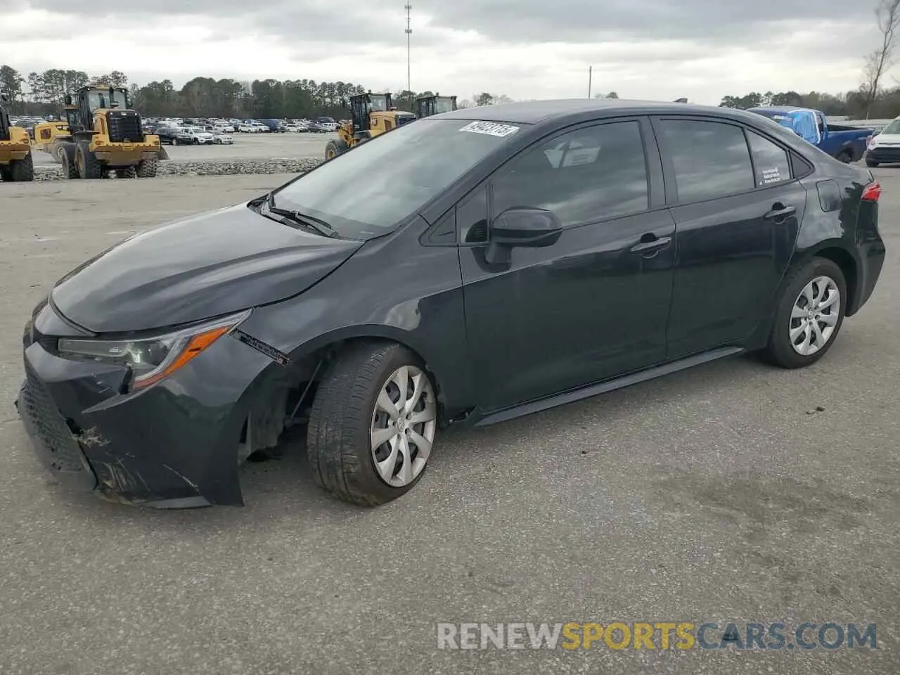 1 Photograph of a damaged car JTDEPMAE4NJ218964 TOYOTA COROLLA 2022