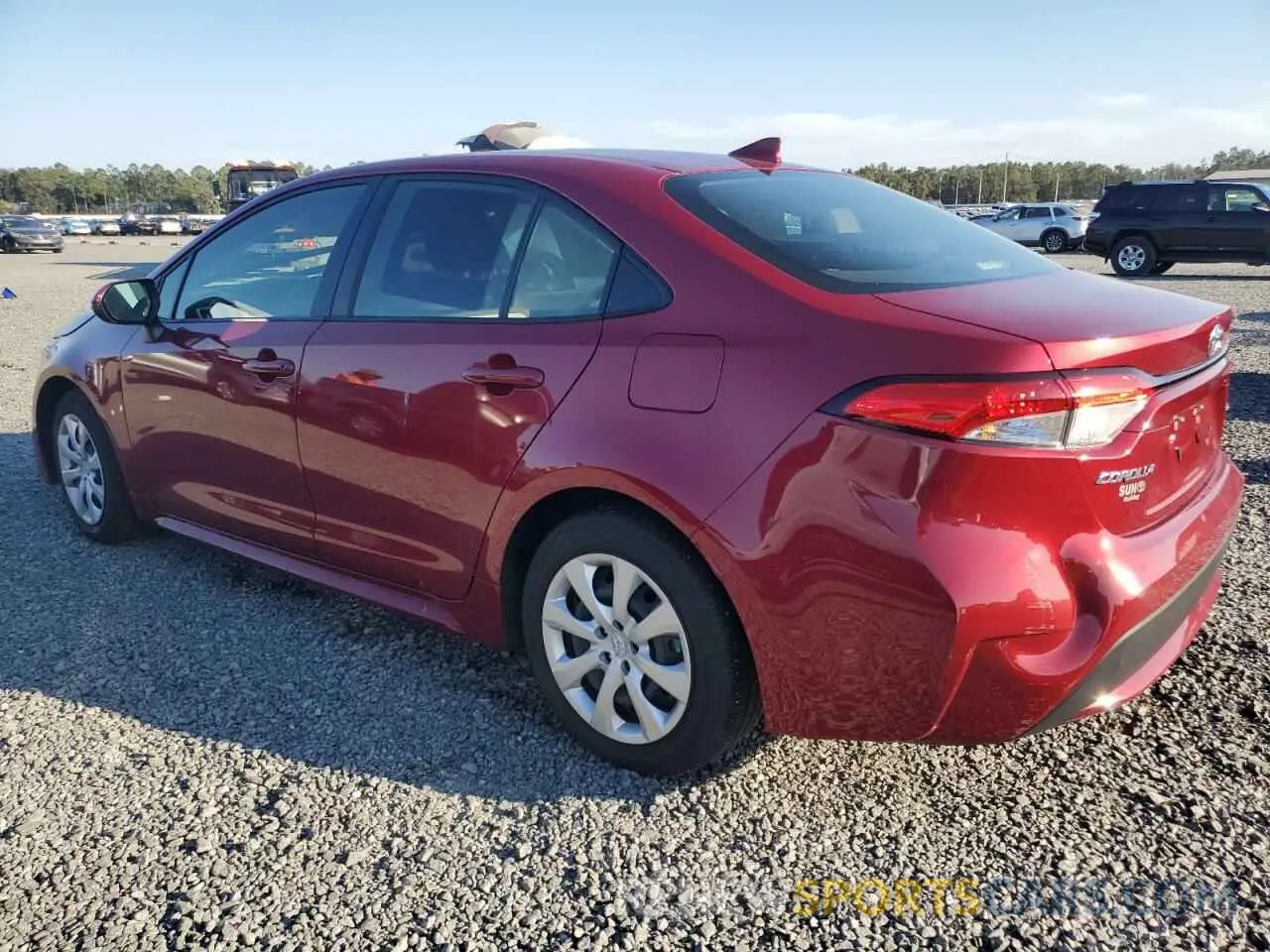 2 Photograph of a damaged car JTDEPMAE4NJ219189 TOYOTA COROLLA 2022