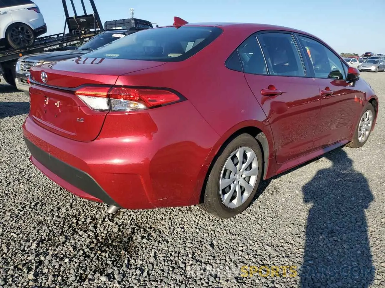 3 Photograph of a damaged car JTDEPMAE4NJ219189 TOYOTA COROLLA 2022