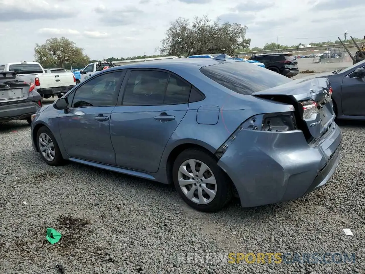 2 Photograph of a damaged car JTDEPMAE4NJ219399 TOYOTA COROLLA 2022