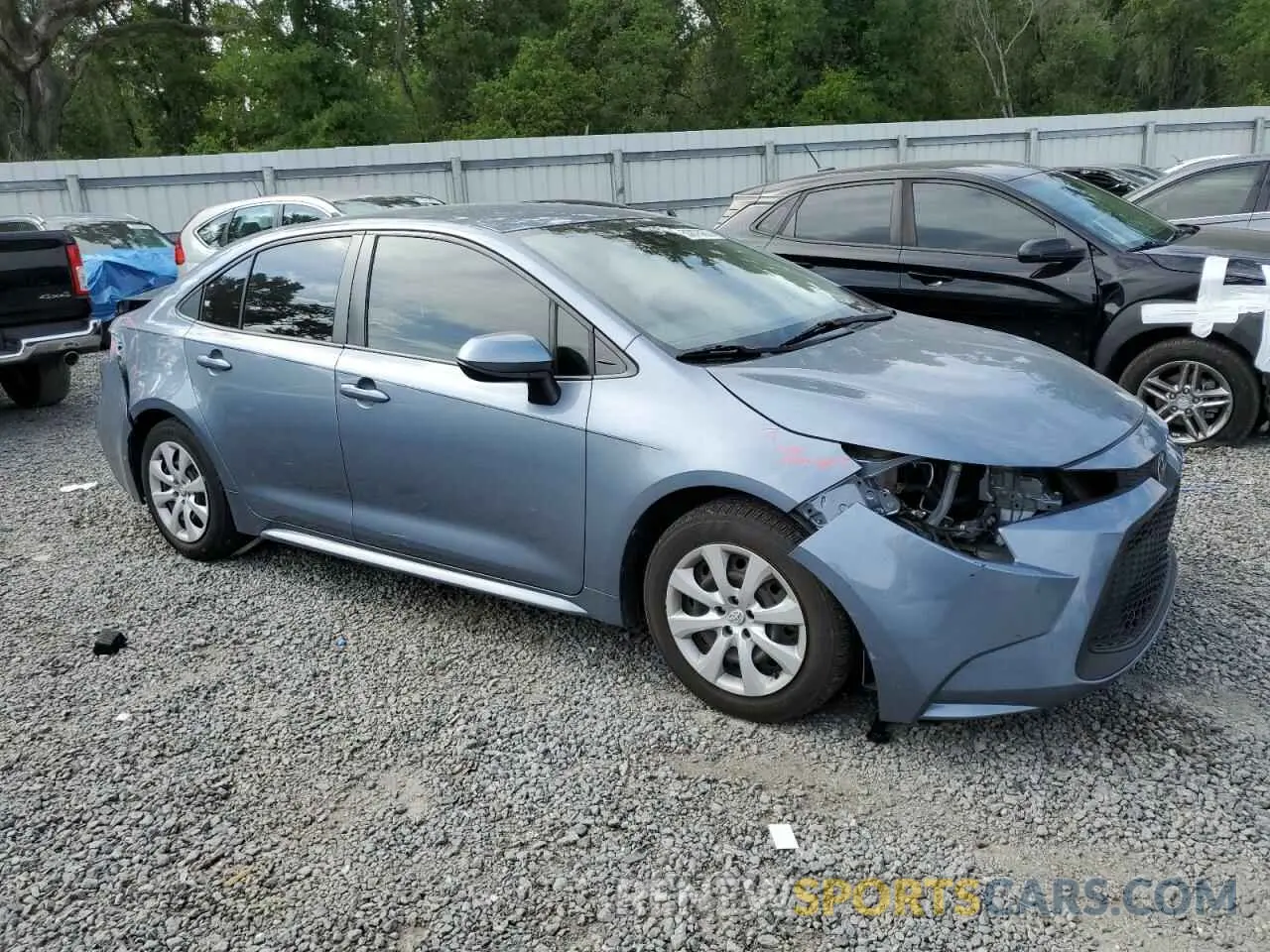 4 Photograph of a damaged car JTDEPMAE4NJ219399 TOYOTA COROLLA 2022