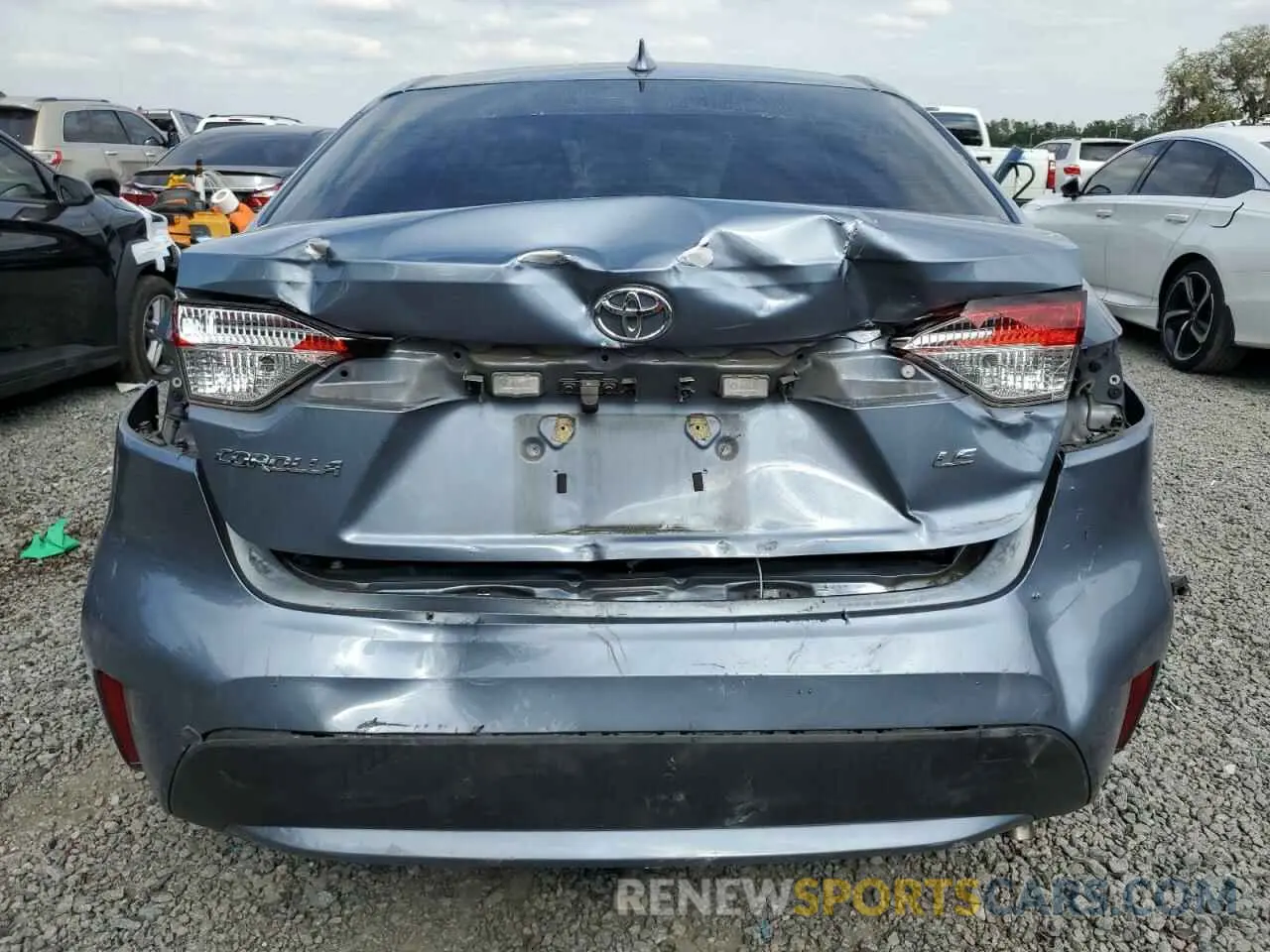 6 Photograph of a damaged car JTDEPMAE4NJ219399 TOYOTA COROLLA 2022