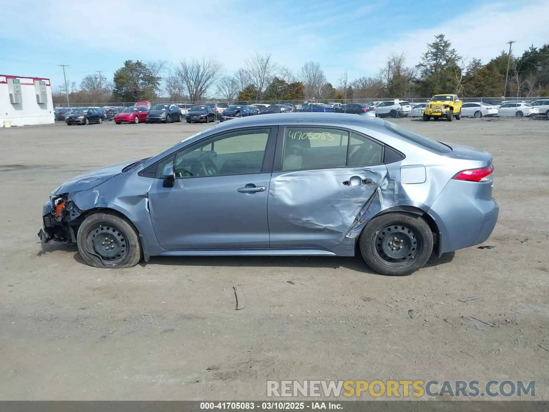 14 Photograph of a damaged car JTDEPMAE4NJ220312 TOYOTA COROLLA 2022