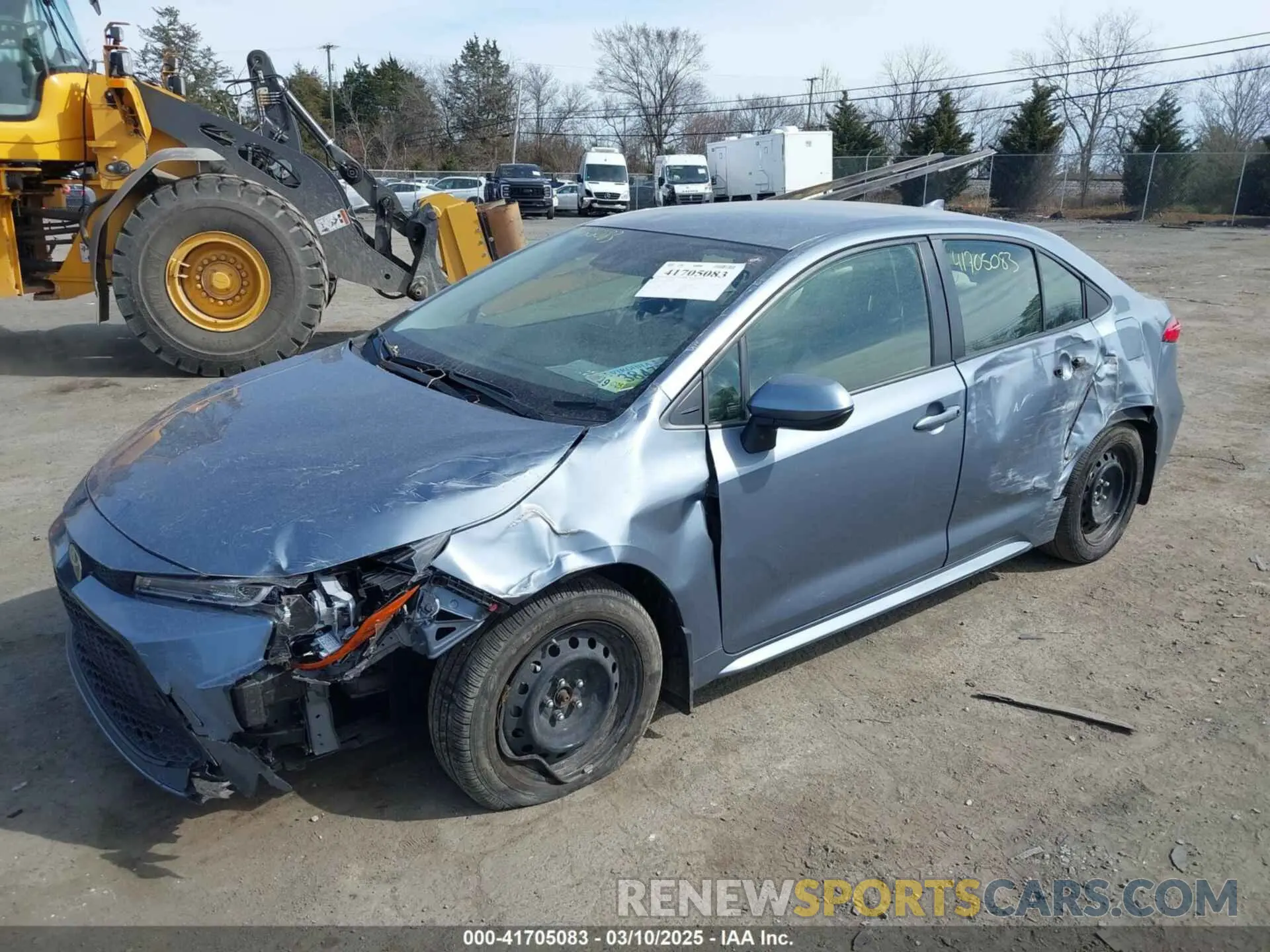 2 Photograph of a damaged car JTDEPMAE4NJ220312 TOYOTA COROLLA 2022