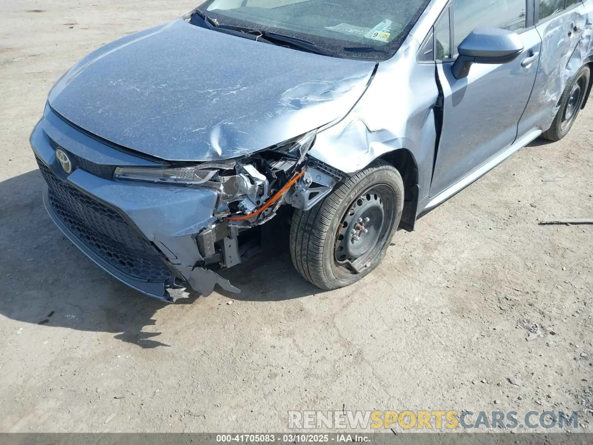 6 Photograph of a damaged car JTDEPMAE4NJ220312 TOYOTA COROLLA 2022
