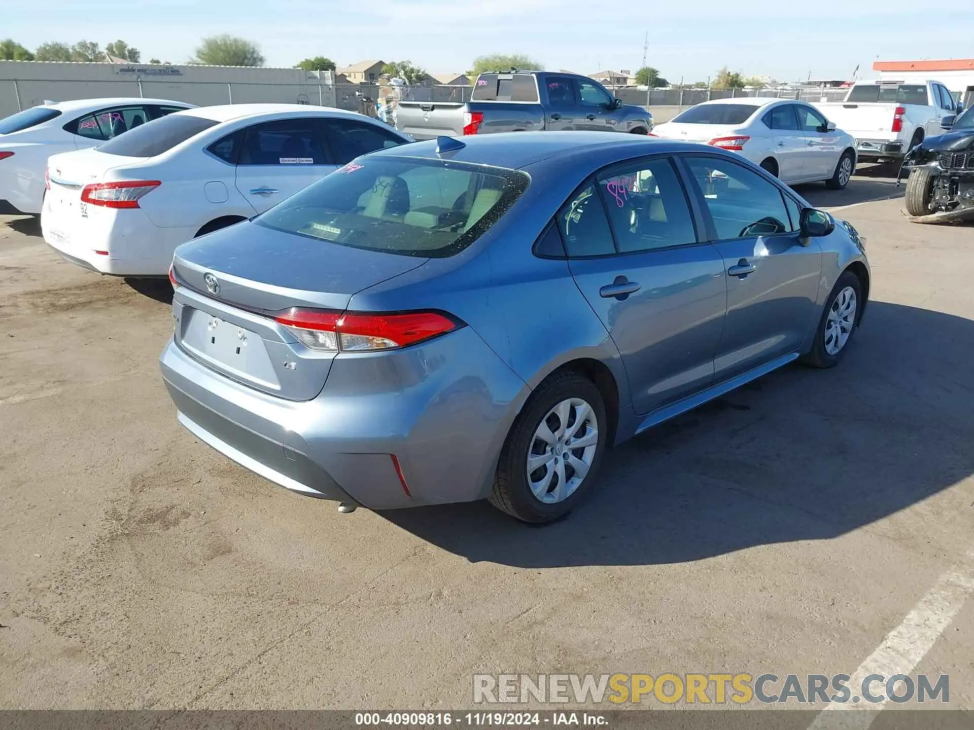 4 Photograph of a damaged car JTDEPMAE4NJ220939 TOYOTA COROLLA 2022