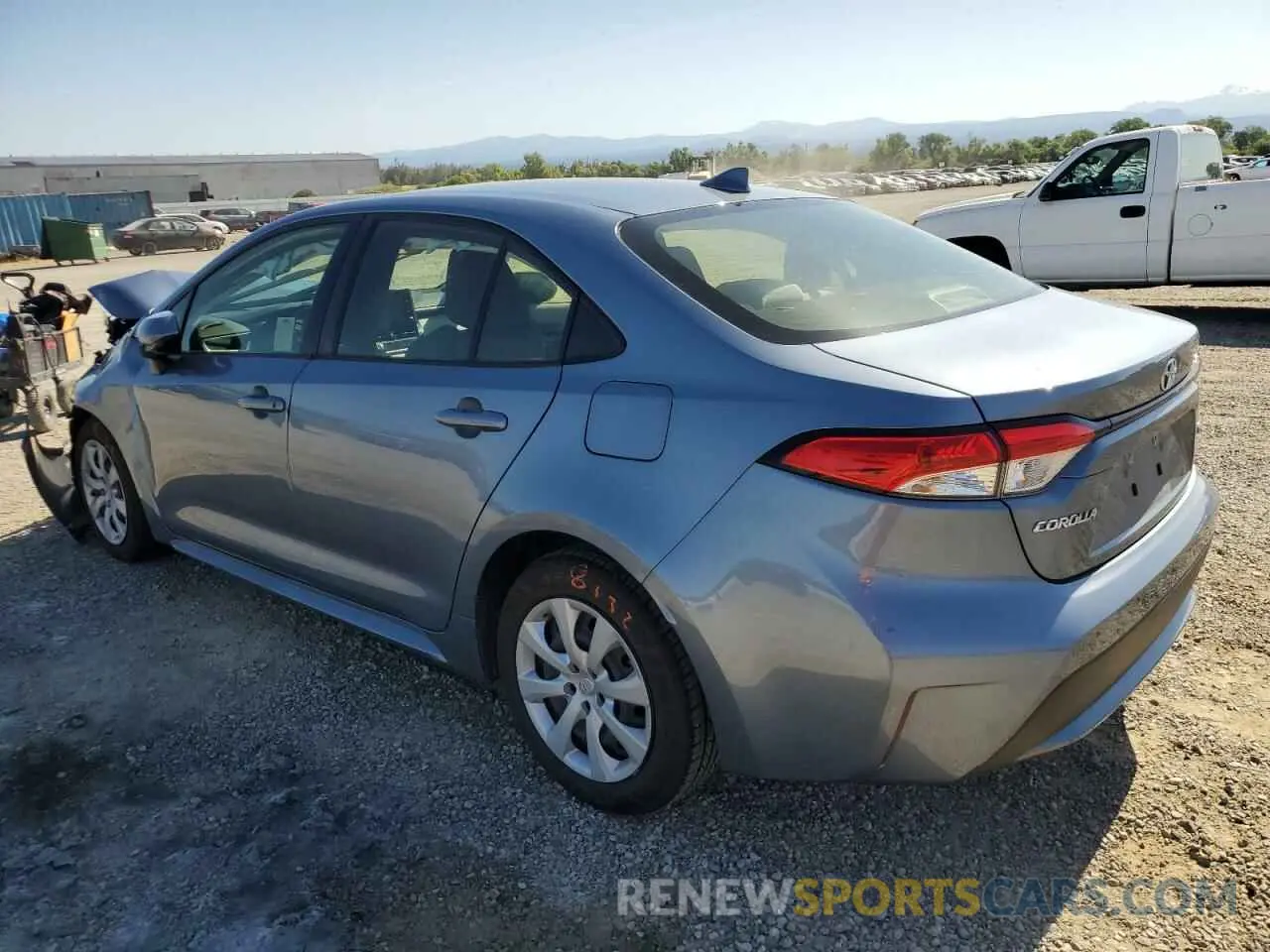 2 Photograph of a damaged car JTDEPMAE4NJ221069 TOYOTA COROLLA 2022