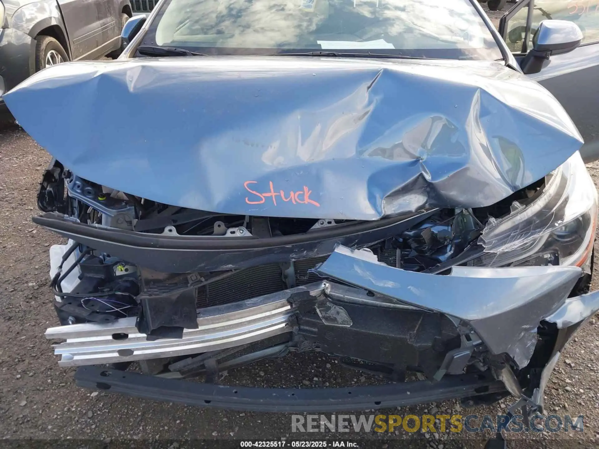 10 Photograph of a damaged car JTDEPMAE4NJ230564 TOYOTA COROLLA 2022
