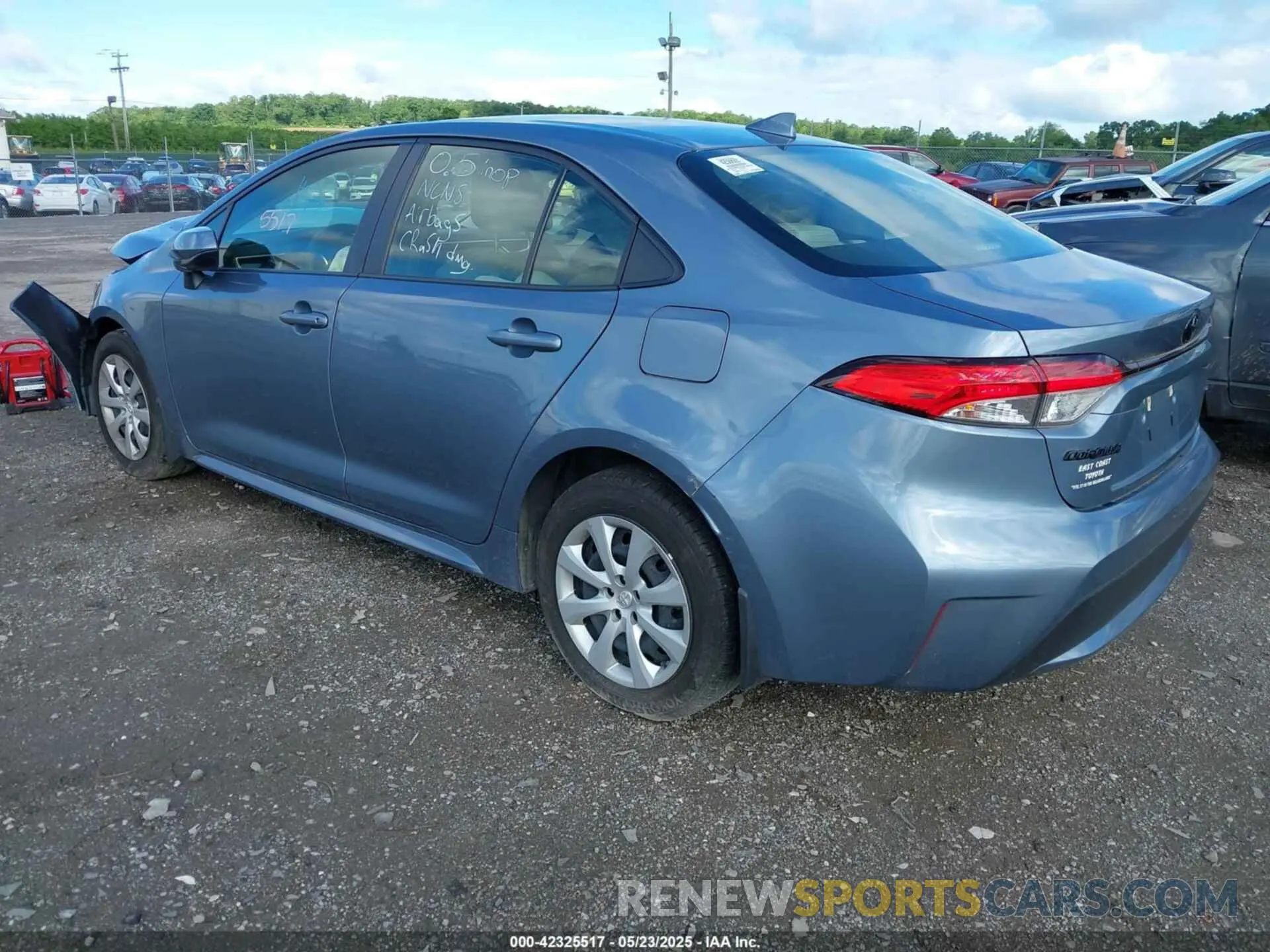 3 Photograph of a damaged car JTDEPMAE4NJ230564 TOYOTA COROLLA 2022