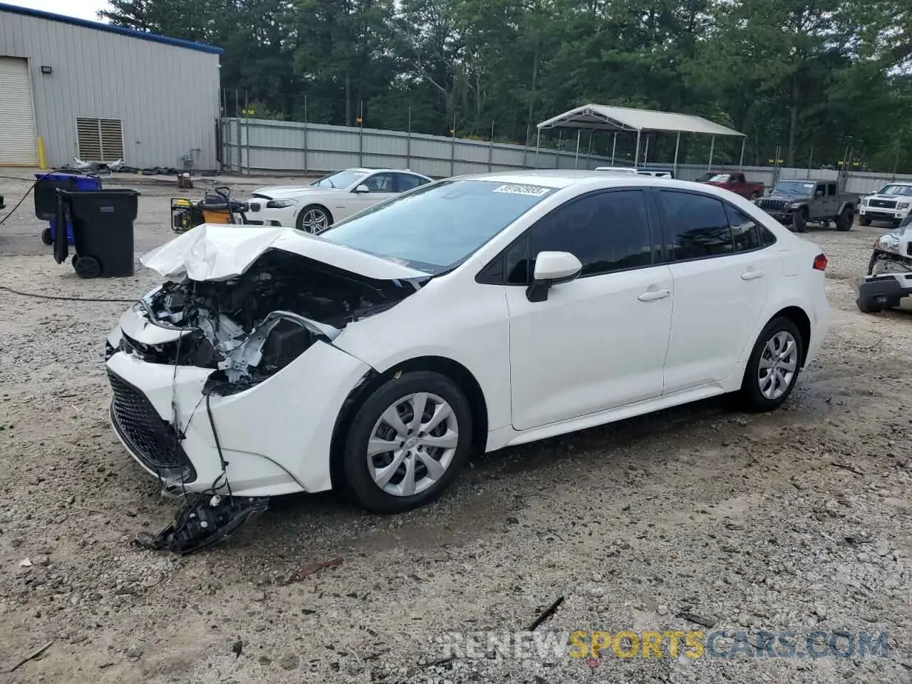 1 Photograph of a damaged car JTDEPMAE5N3000245 TOYOTA COROLLA 2022