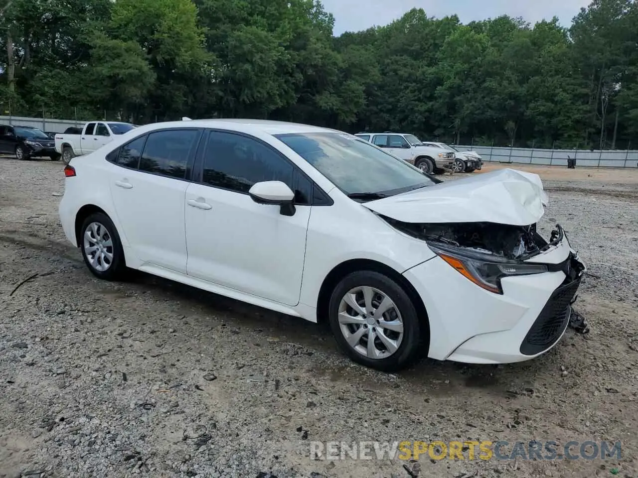 4 Photograph of a damaged car JTDEPMAE5N3000245 TOYOTA COROLLA 2022