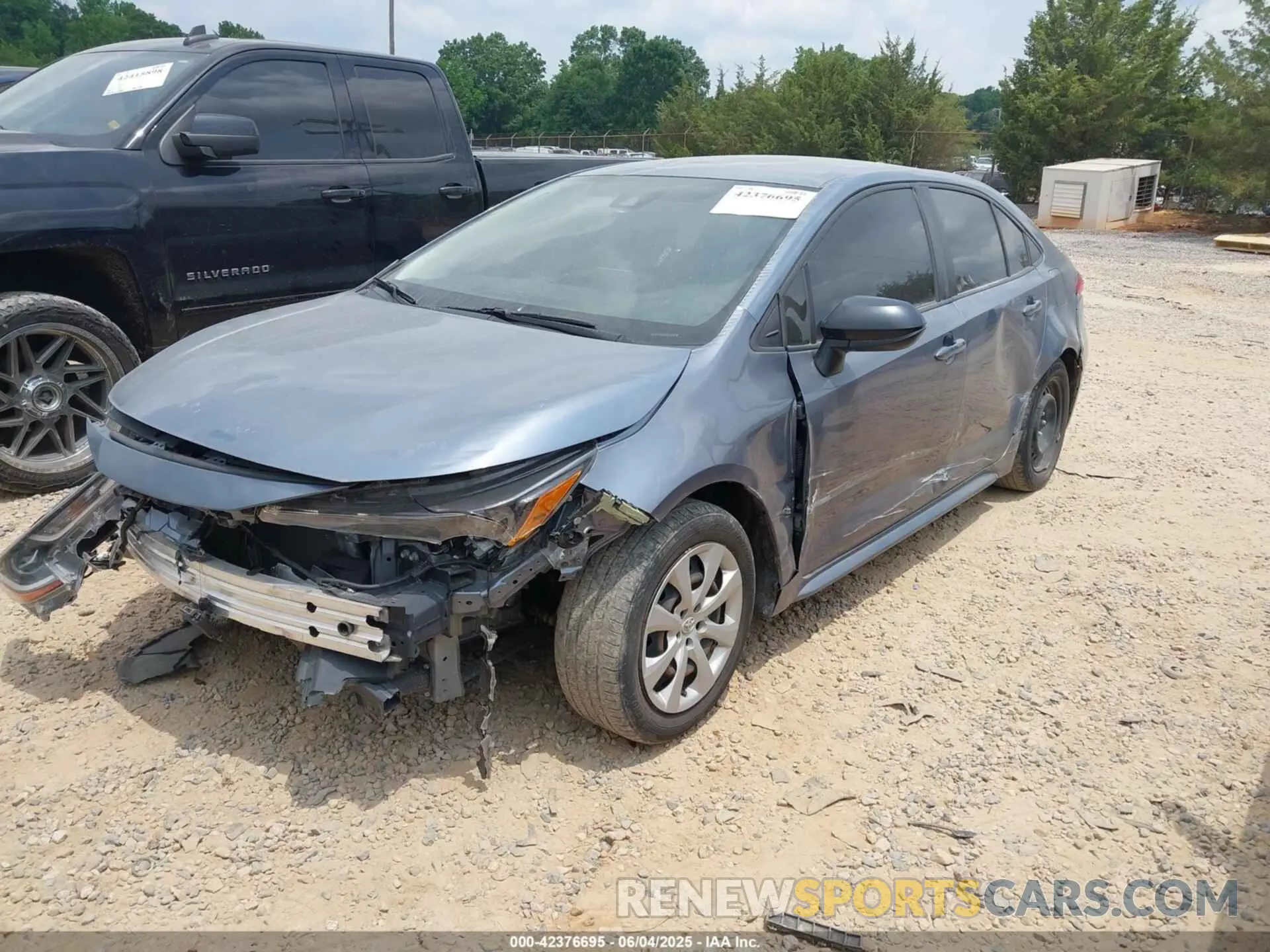 2 Photograph of a damaged car JTDEPMAE5N3013626 TOYOTA COROLLA 2022