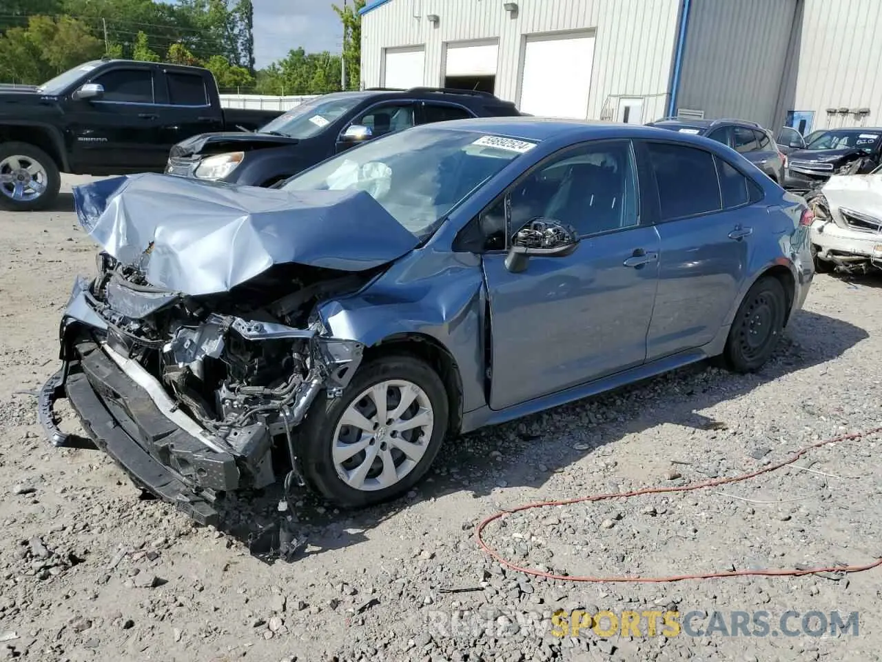 1 Photograph of a damaged car JTDEPMAE5N3015053 TOYOTA COROLLA 2022