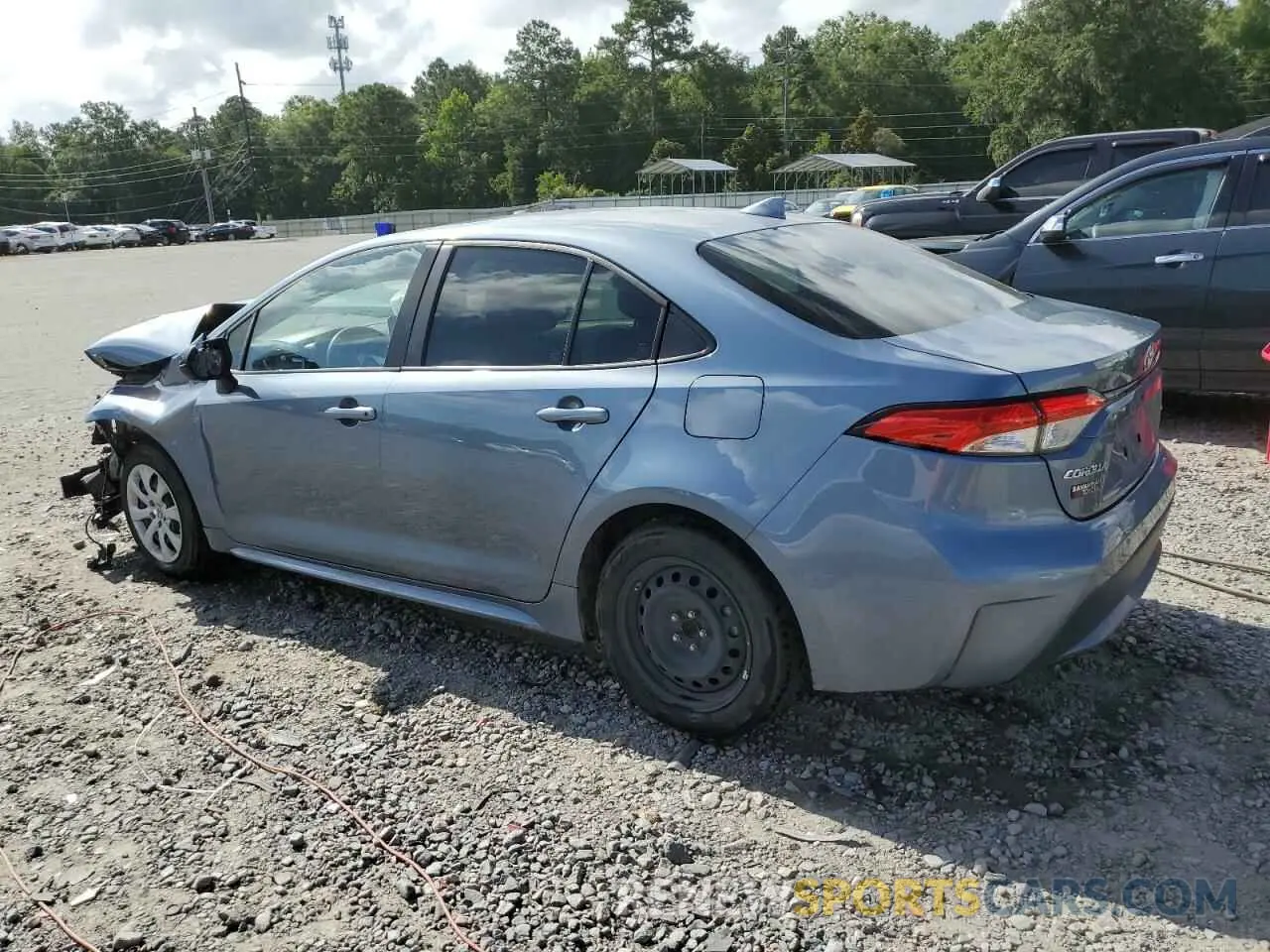 2 Photograph of a damaged car JTDEPMAE5N3015053 TOYOTA COROLLA 2022