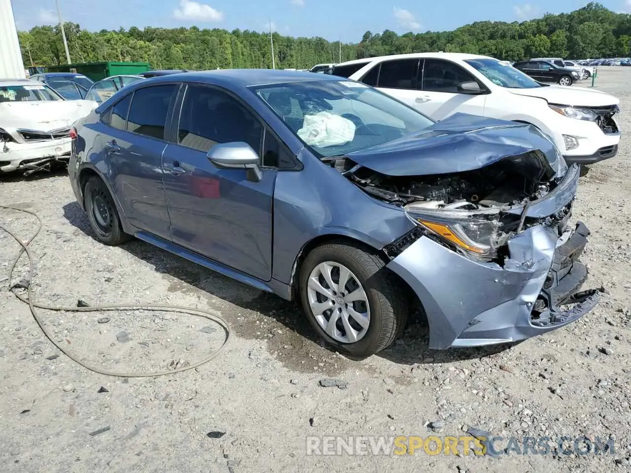4 Photograph of a damaged car JTDEPMAE5N3015053 TOYOTA COROLLA 2022