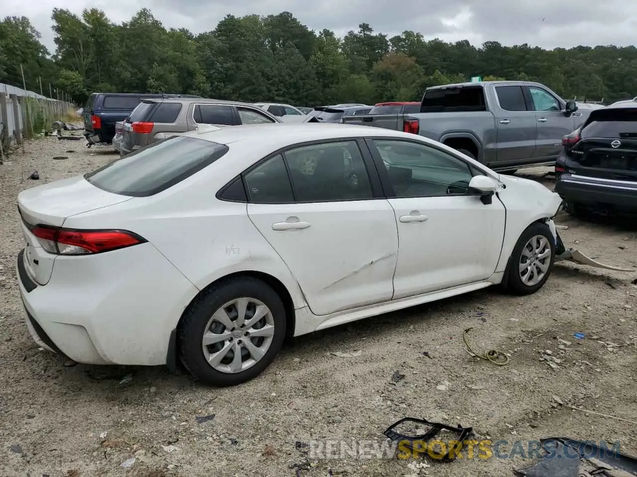3 Photograph of a damaged car JTDEPMAE5N3017207 TOYOTA COROLLA 2022
