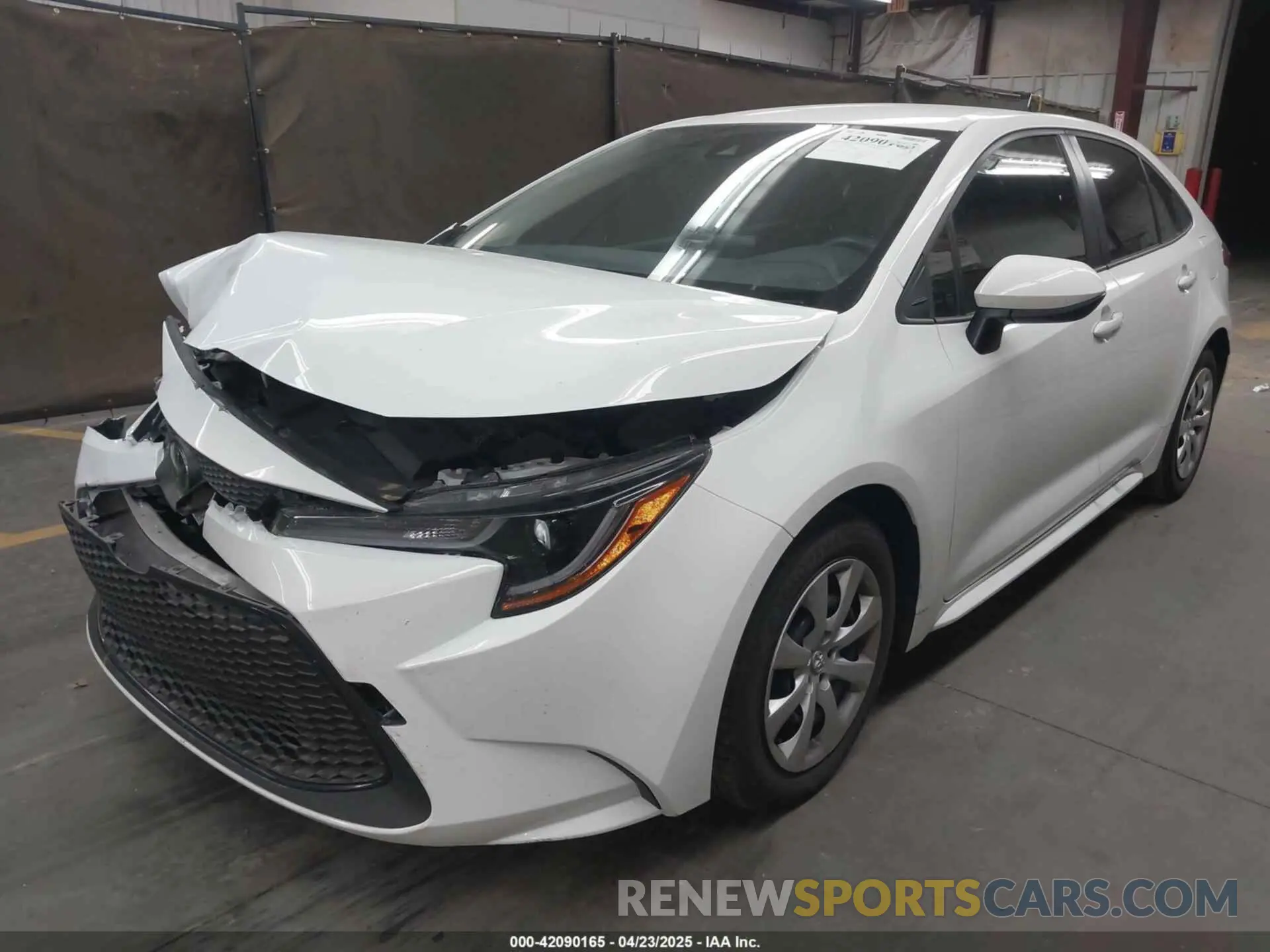 2 Photograph of a damaged car JTDEPMAE5N3022066 TOYOTA COROLLA 2022