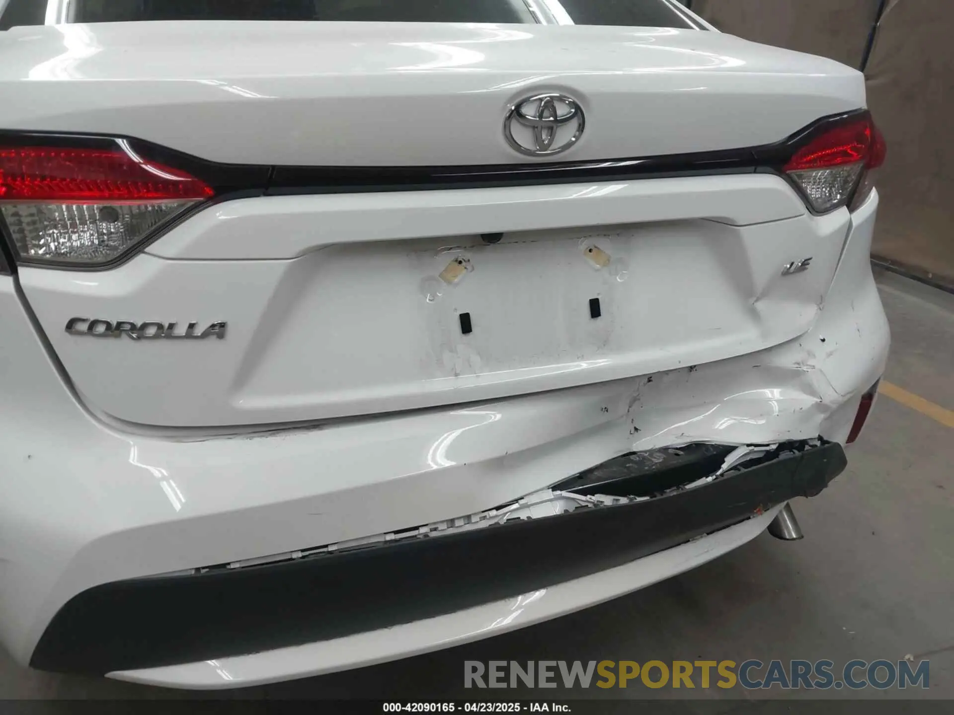 6 Photograph of a damaged car JTDEPMAE5N3022066 TOYOTA COROLLA 2022