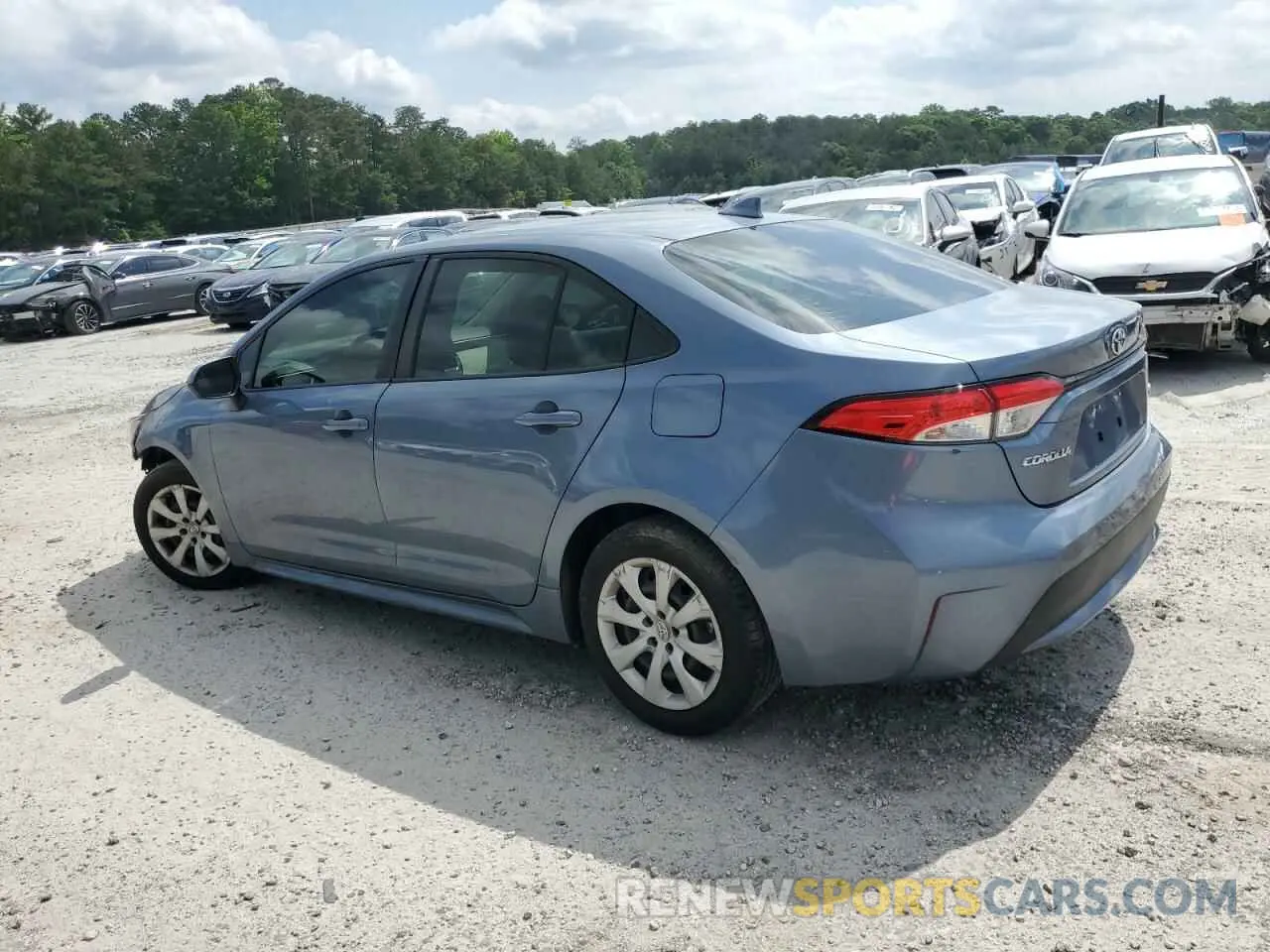 2 Photograph of a damaged car JTDEPMAE5N3022701 TOYOTA COROLLA 2022