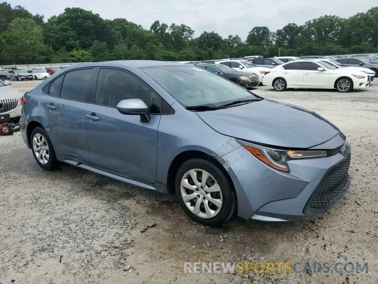 4 Photograph of a damaged car JTDEPMAE5N3022701 TOYOTA COROLLA 2022