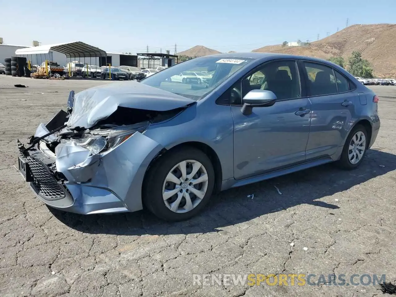 1 Photograph of a damaged car JTDEPMAE5N3033455 TOYOTA COROLLA 2022