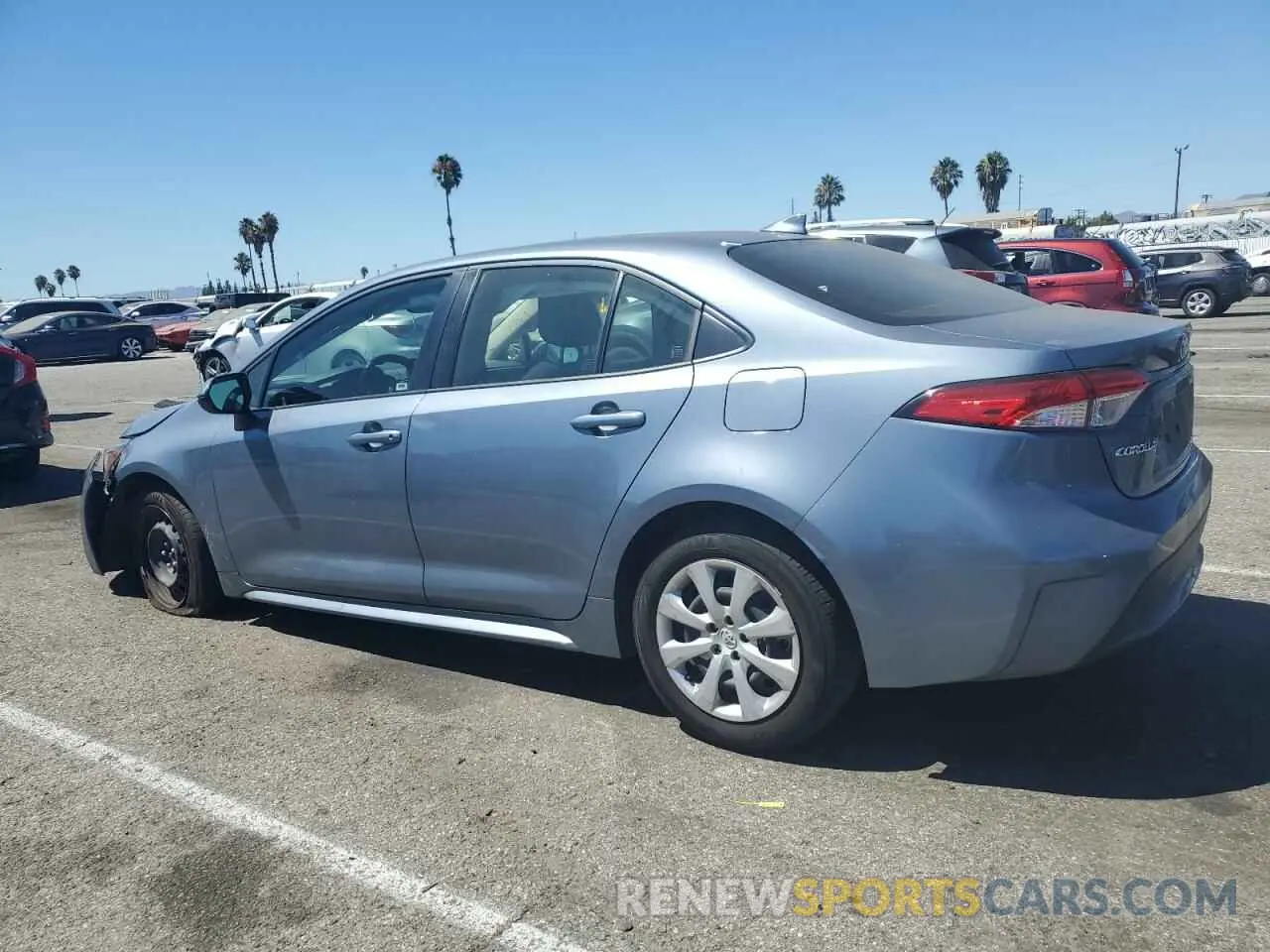 2 Photograph of a damaged car JTDEPMAE5N3033892 TOYOTA COROLLA 2022