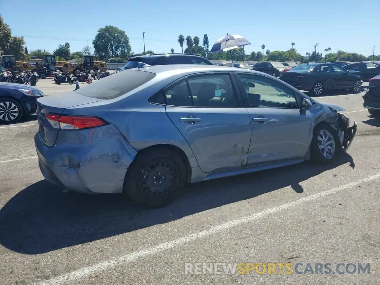 3 Photograph of a damaged car JTDEPMAE5N3033892 TOYOTA COROLLA 2022